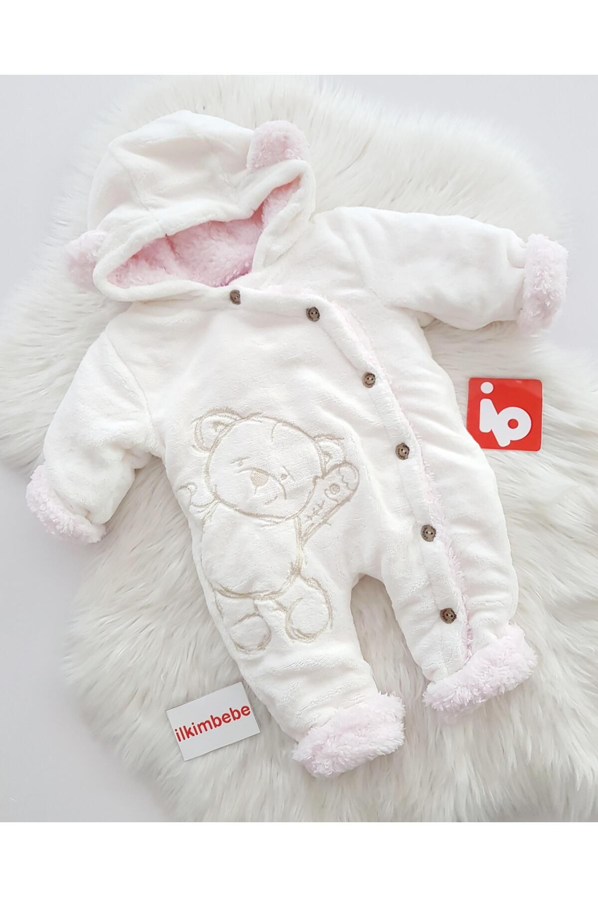 ilkimbebe Düğmeli Welsoft Bebek Tulumu