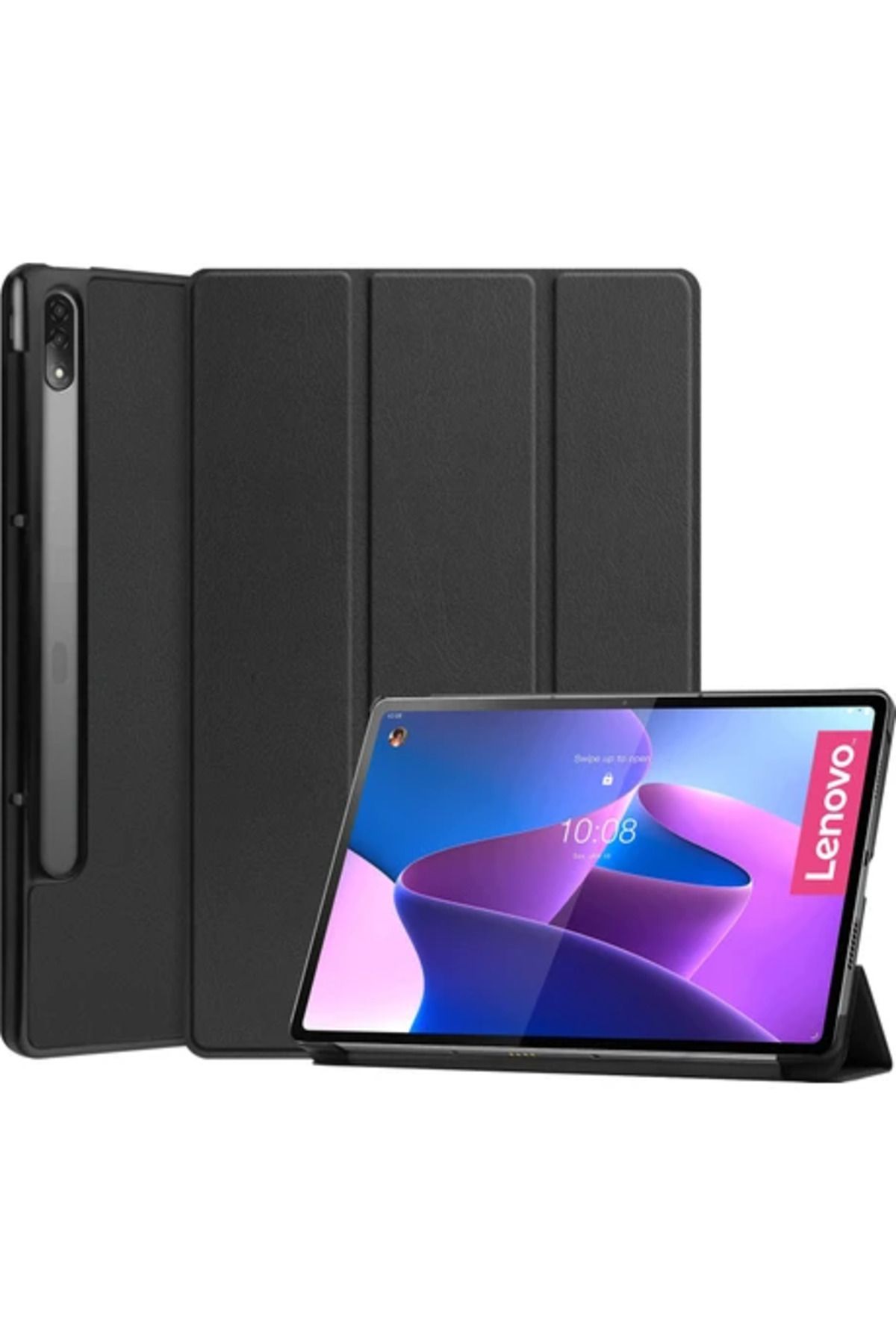 Obay P12 Pro Için Otomatik Uyandırma Uyku Özellikli Darbeye Dayanıklı Tablet Kılıfı
