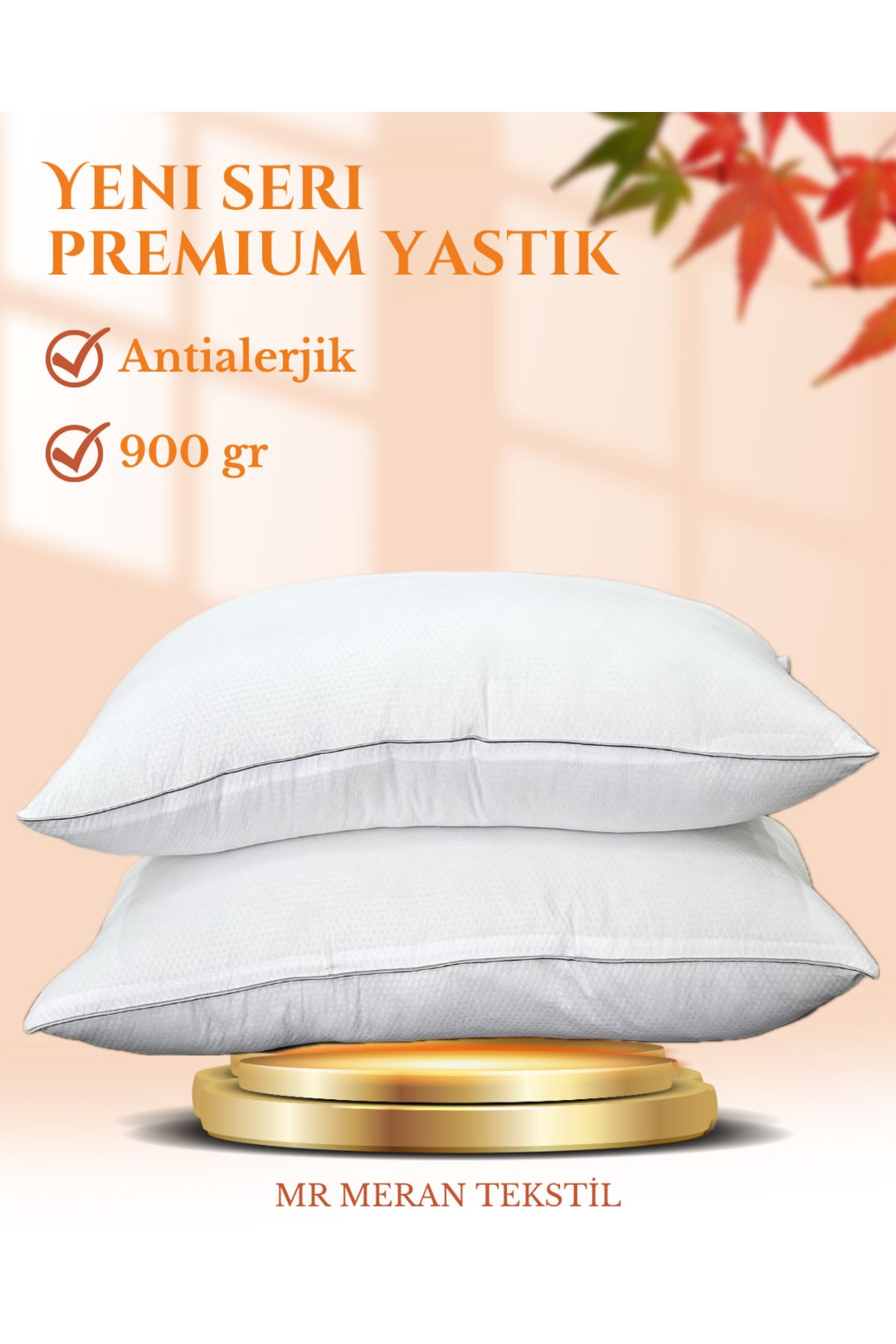 Mr Meran Premium Serisi 2'li Yastık