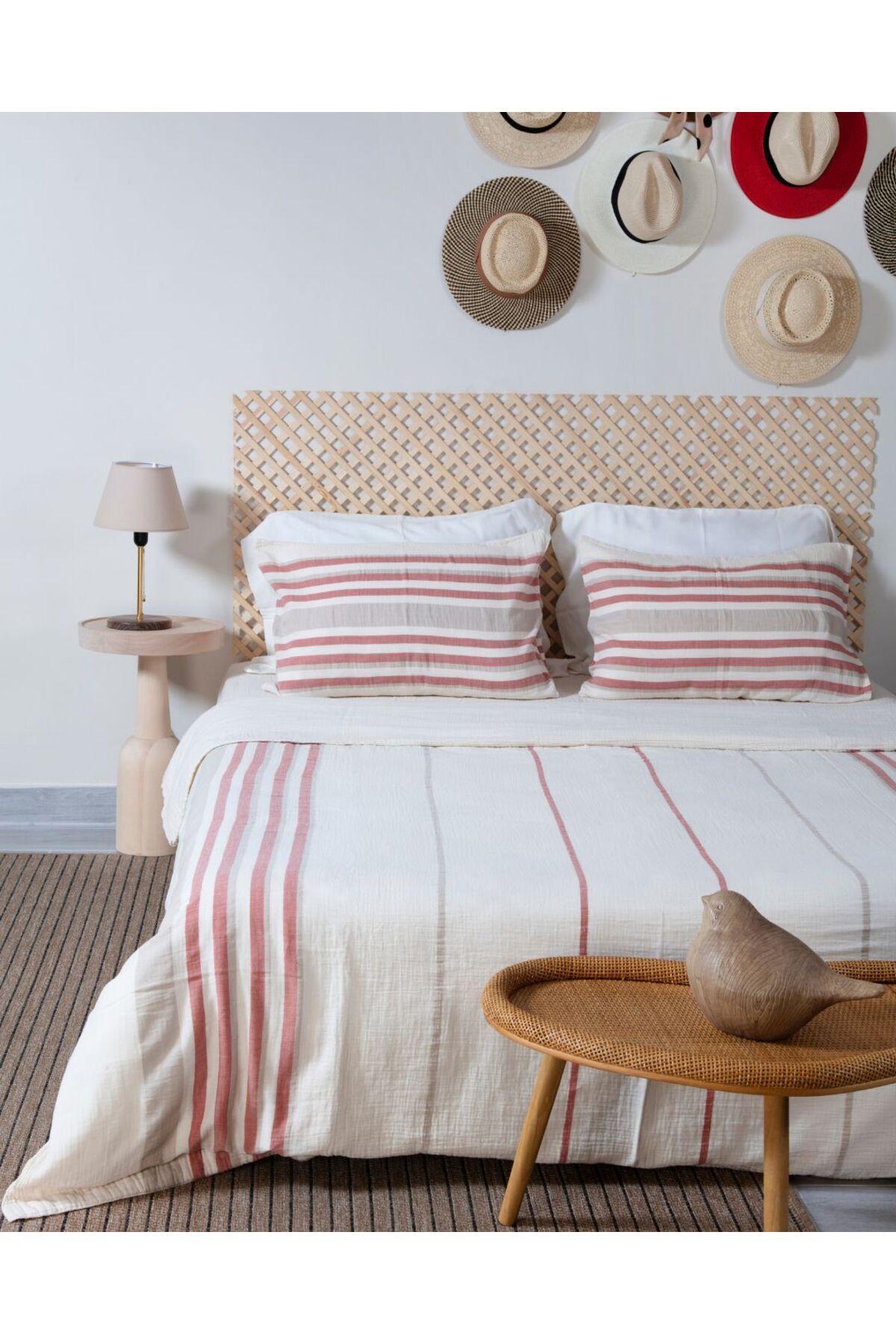 Home Rosa Çift Kişilik Müslin Nevresim Takımı