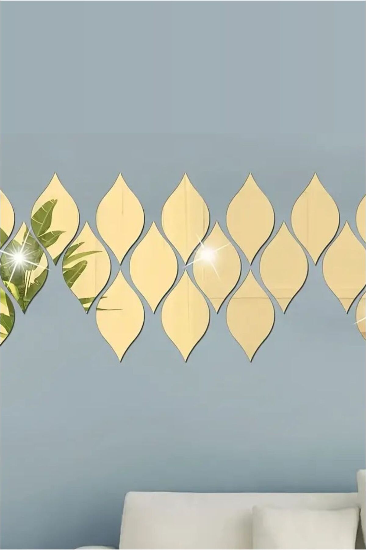 home trend değer verdiklerinize Gold Gümüş Pleksi Duvar Dekoru Duvar Süsü
