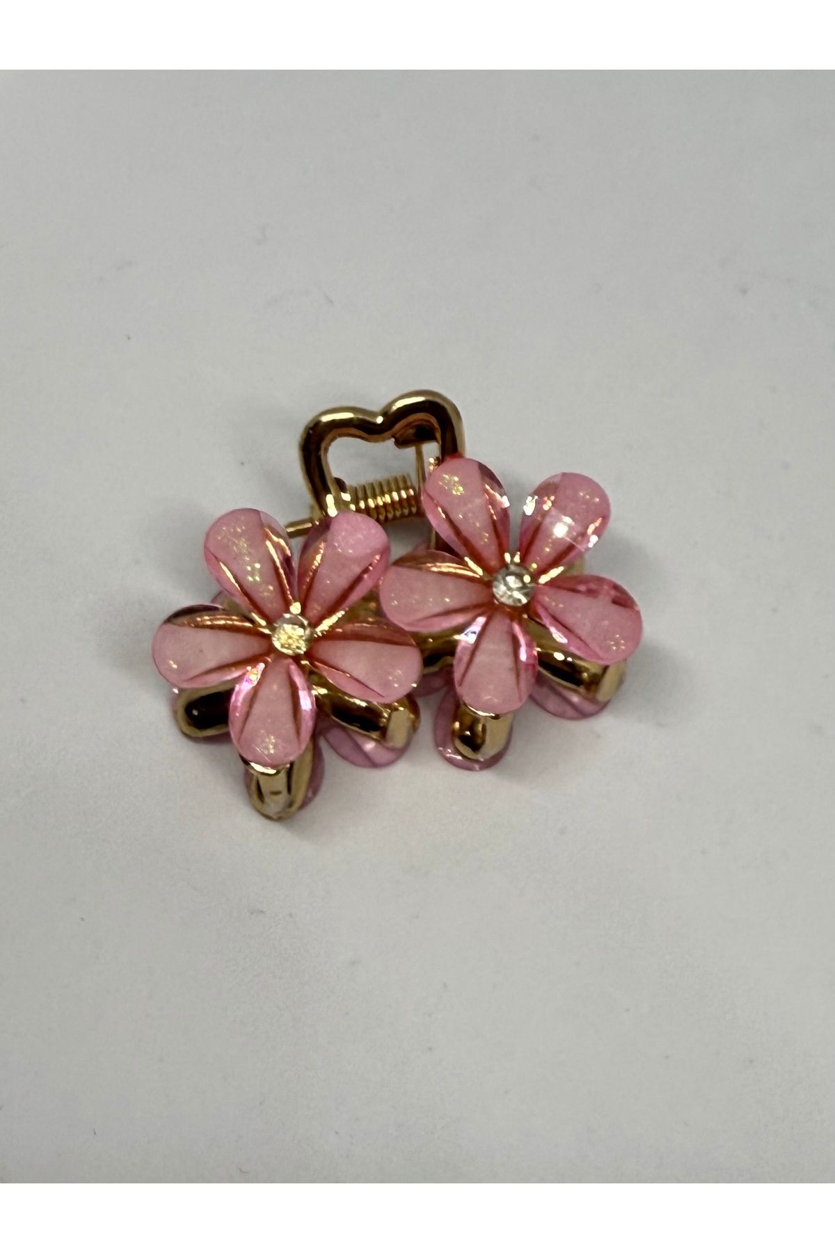 Gulsah's Store Kristal çiçekli kıskaçlı toka