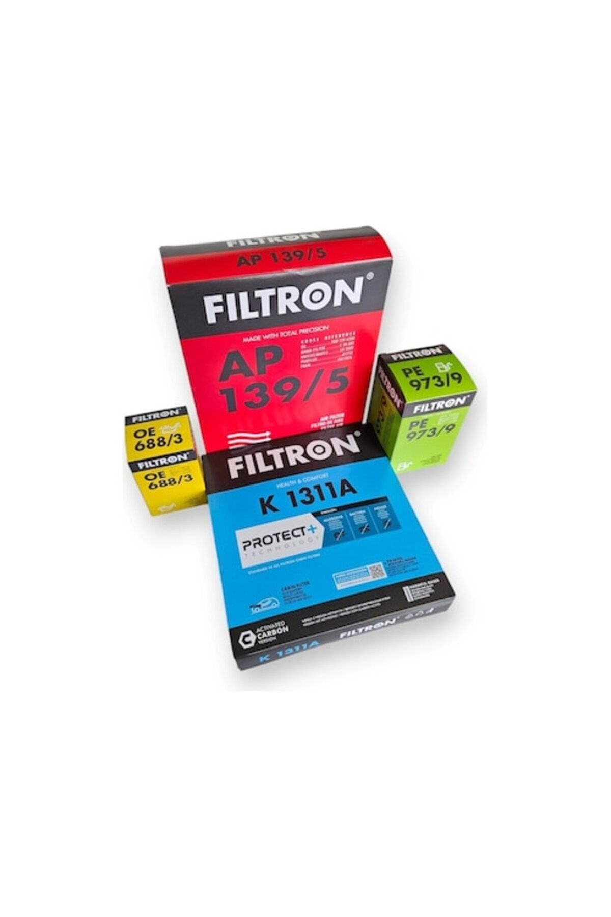 FITRON Audi A3 Sportback 17-20 1.6 Dizel Hava Yağ Yakıt Polen Filtre Set