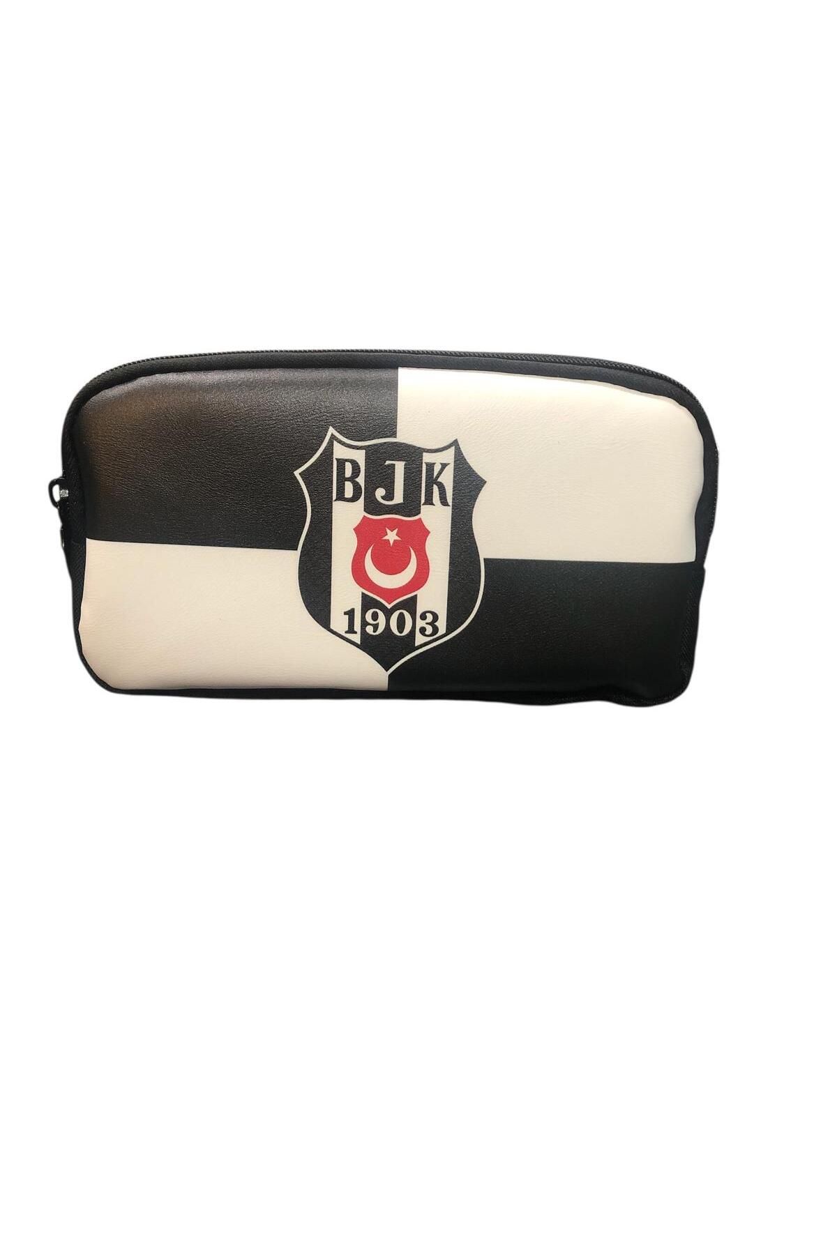 Me Çanta BEŞİKTAŞ 1903 LOGO DESENLİ SUNİ DERİ KALEM ÇANTASI