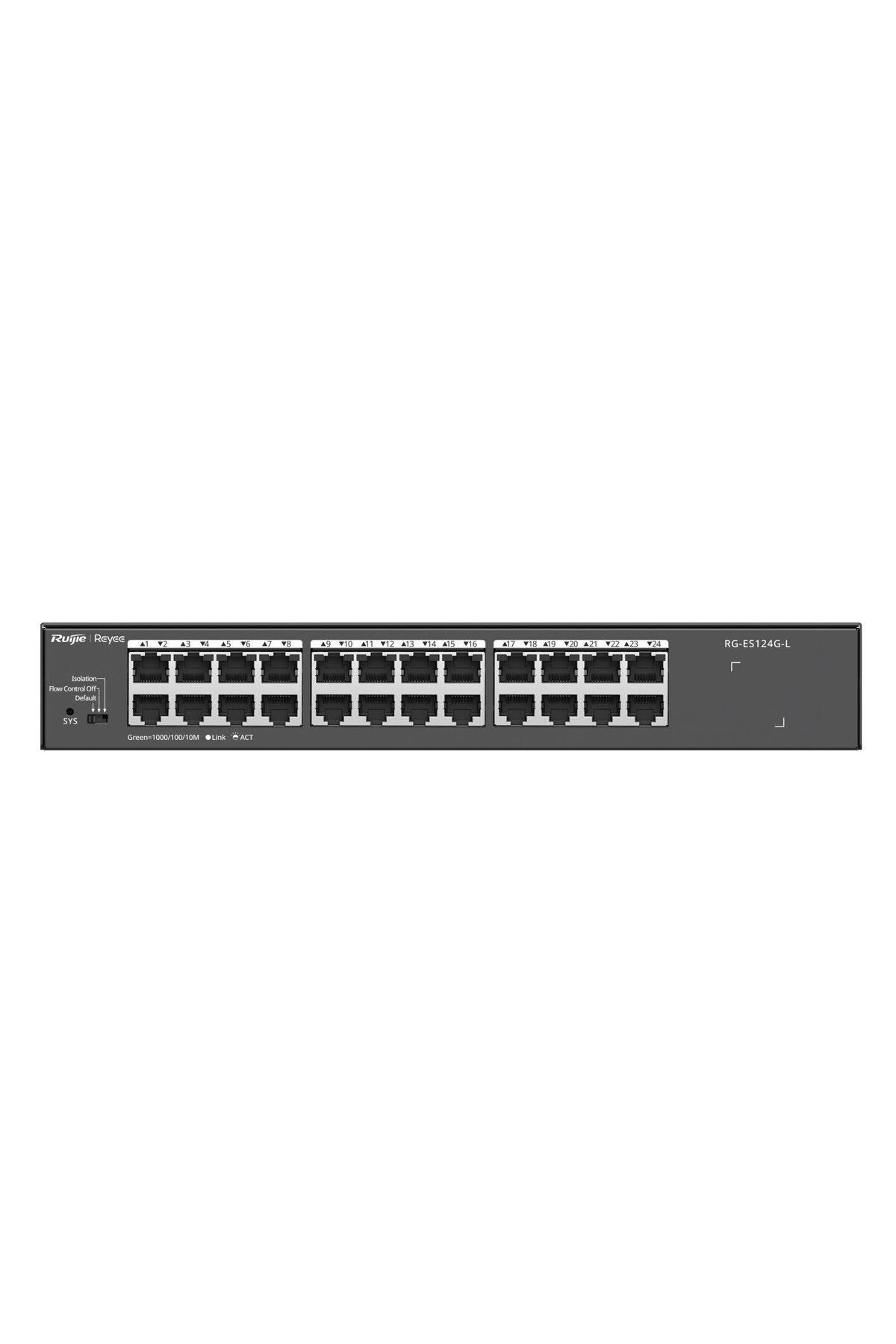 RUIJIE RUİJİE-REYEE RG-ES124G-L 24XGE F.GIGABİT NETWORK SWİTCH