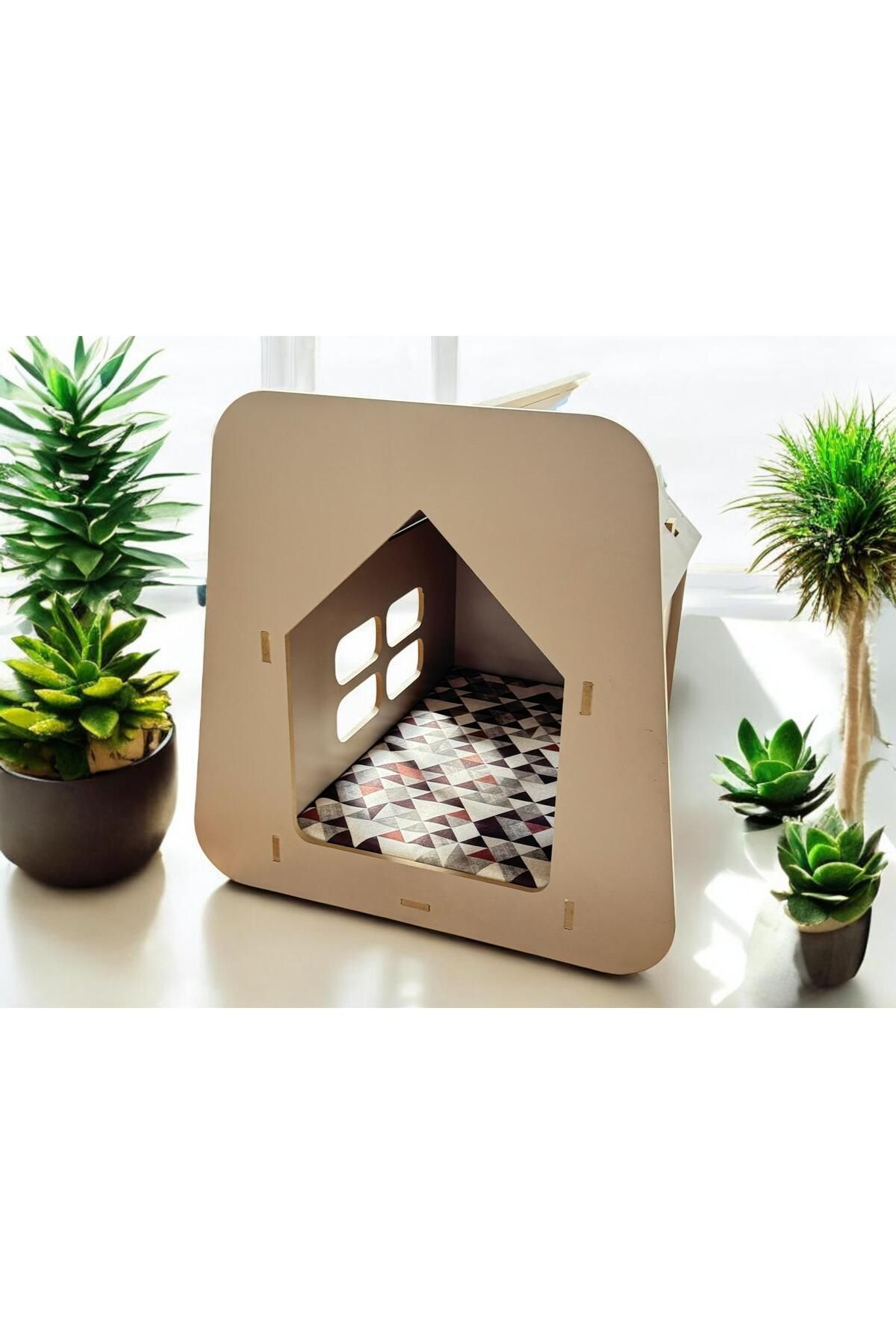 Pige Caramel Kedi - Köpek Evi Latte