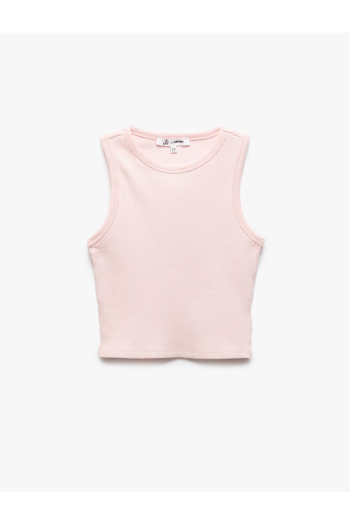 Koton Yeni Sezon Bisiklet Yaka Kolsuz Pamuklu Slim Fit Kadın Atlet