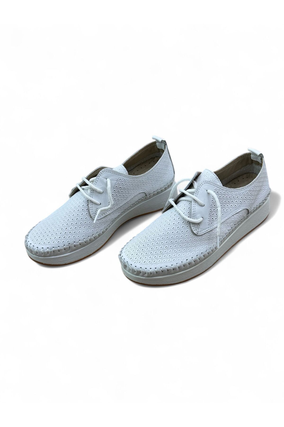 PATRON SHOES Hakiki Deri Ortopedik Taban Kadın Günlük Ayakkabı