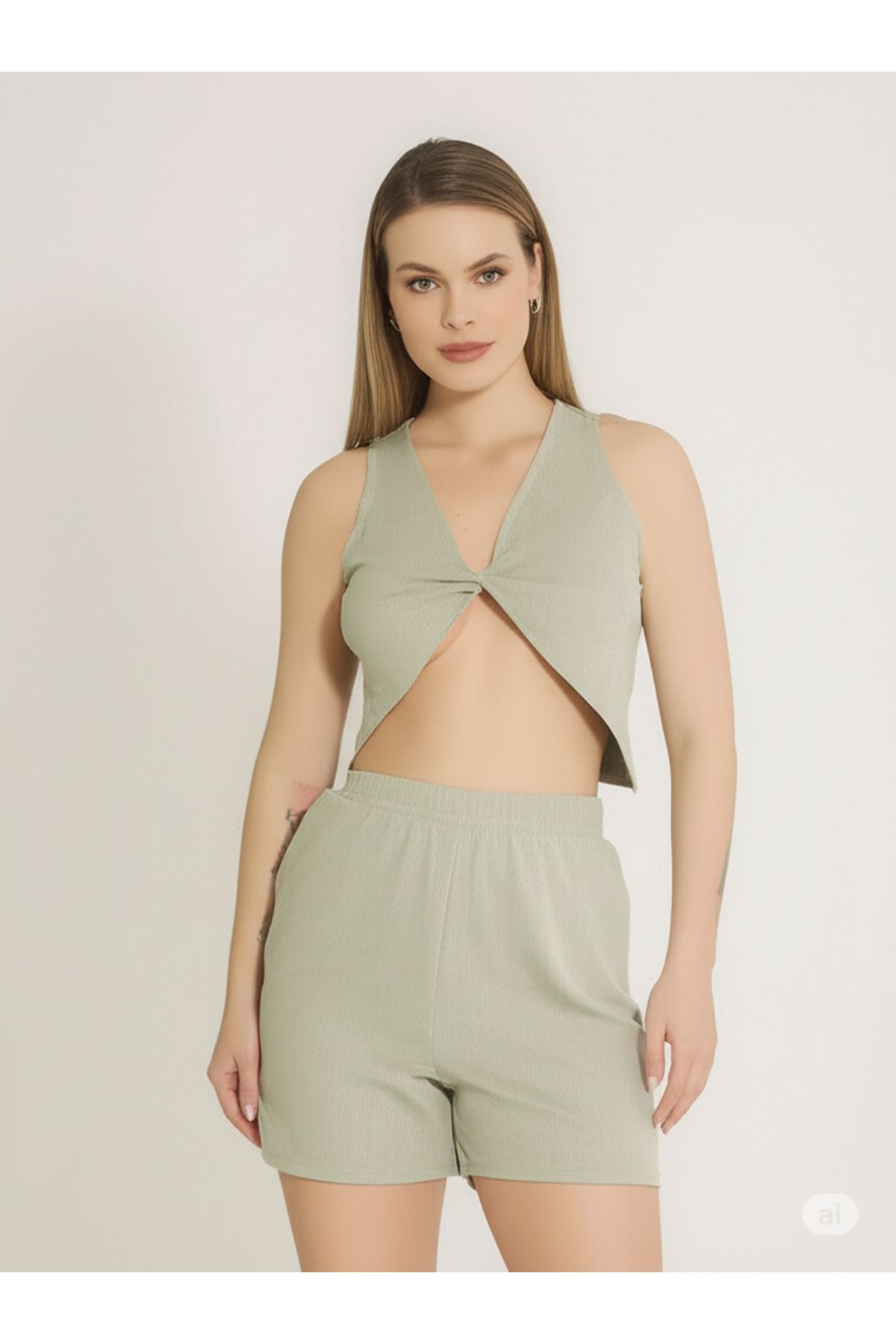 CİCİ GİYİM Şortlu Pijama Takımı // Şortlu Takım // Yazlık Pijama Takımı