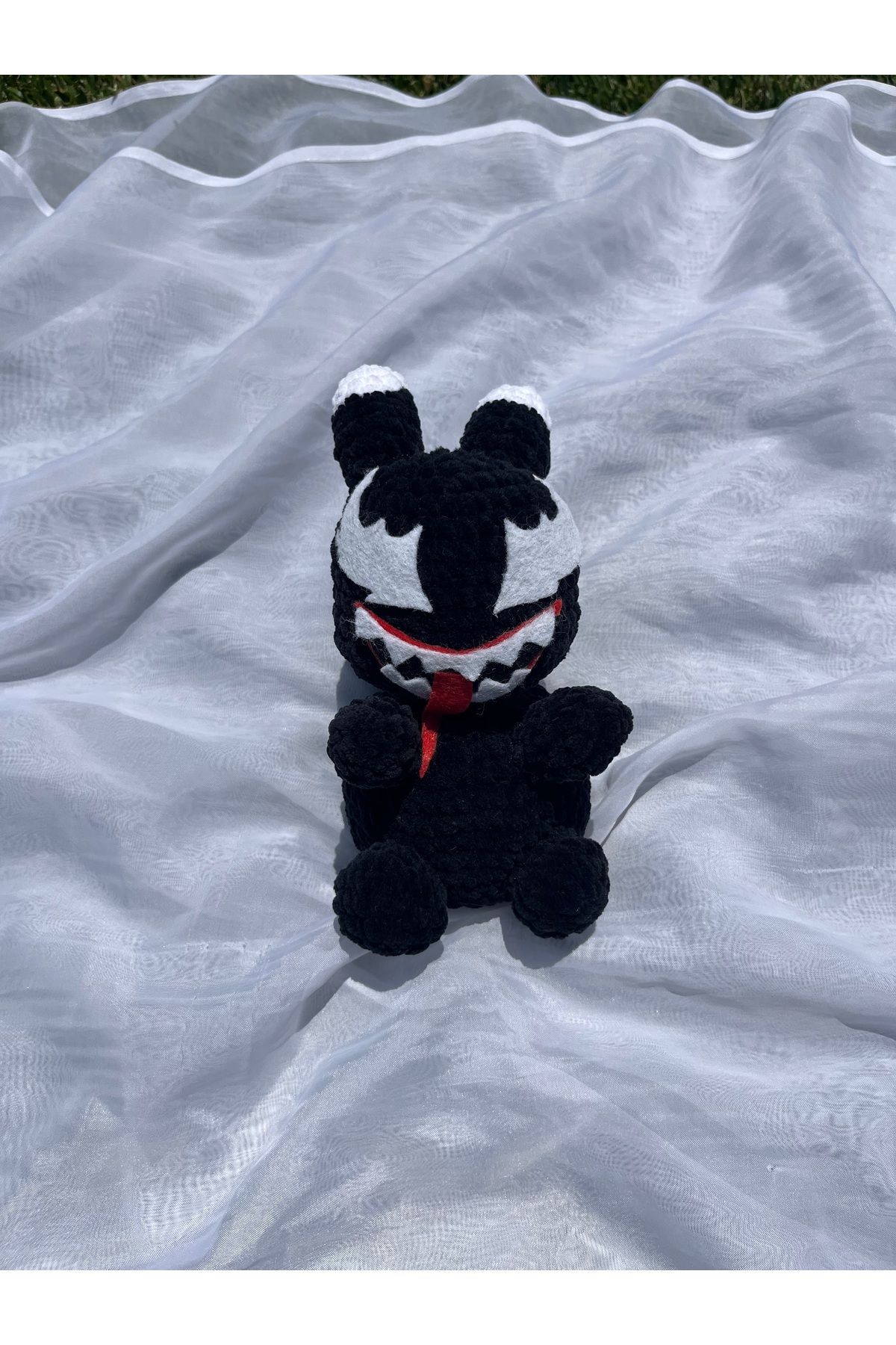 peluş Venom x Pikachu Peluş Oyuncak Figür