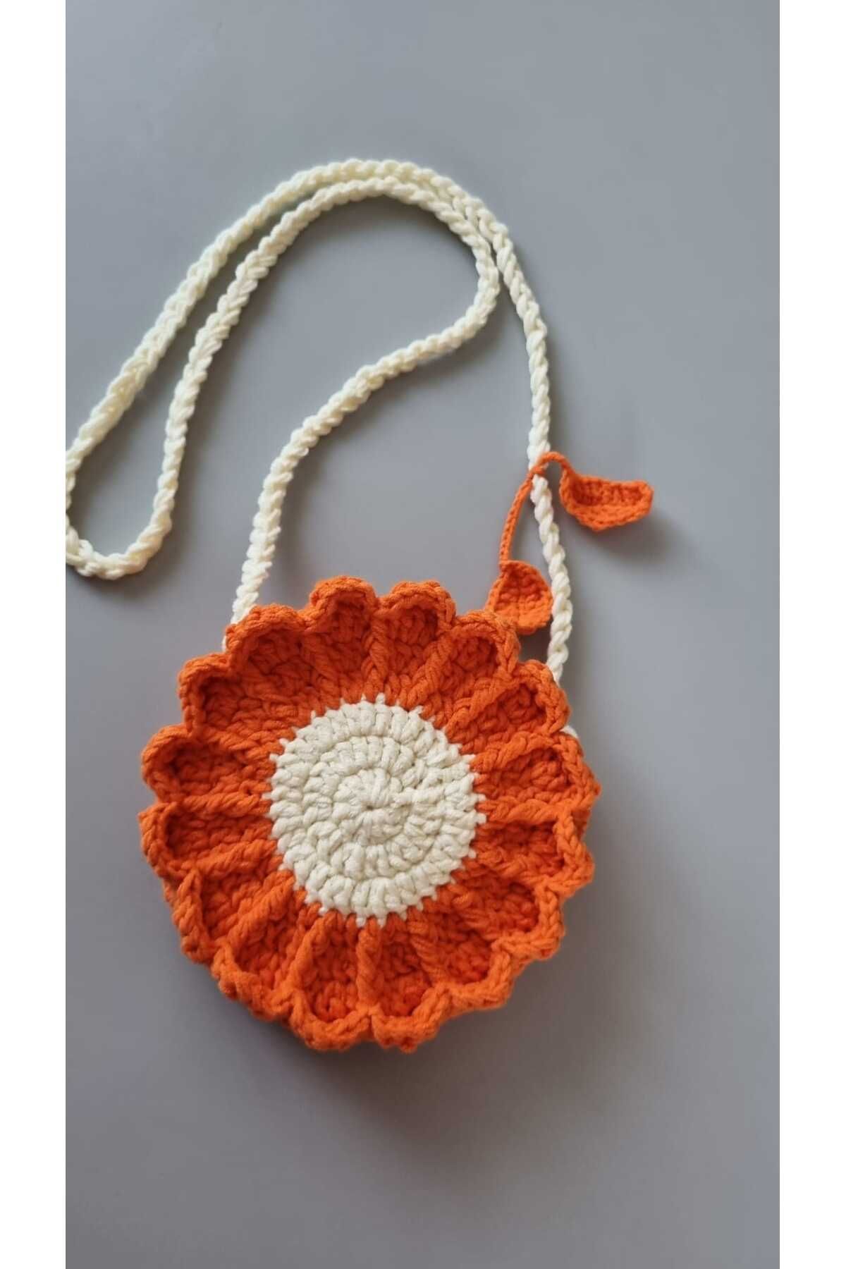 ELYTA Kız çocuk amigurumi omuz askılı cüzdan çanta cüzdan