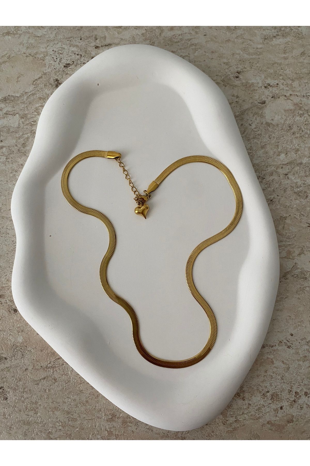 Butik Gold renk İtalyan zincir kolye