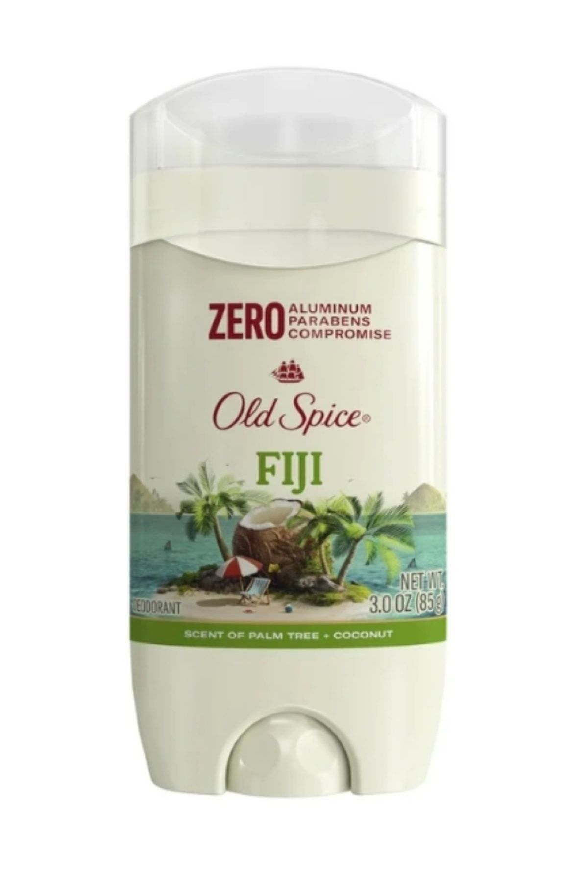 Old Spice Fıjı Zero Alumınum Parabens Compromıse Scent Of Palm Tree + Coconut Stık Deodorant 85 gr