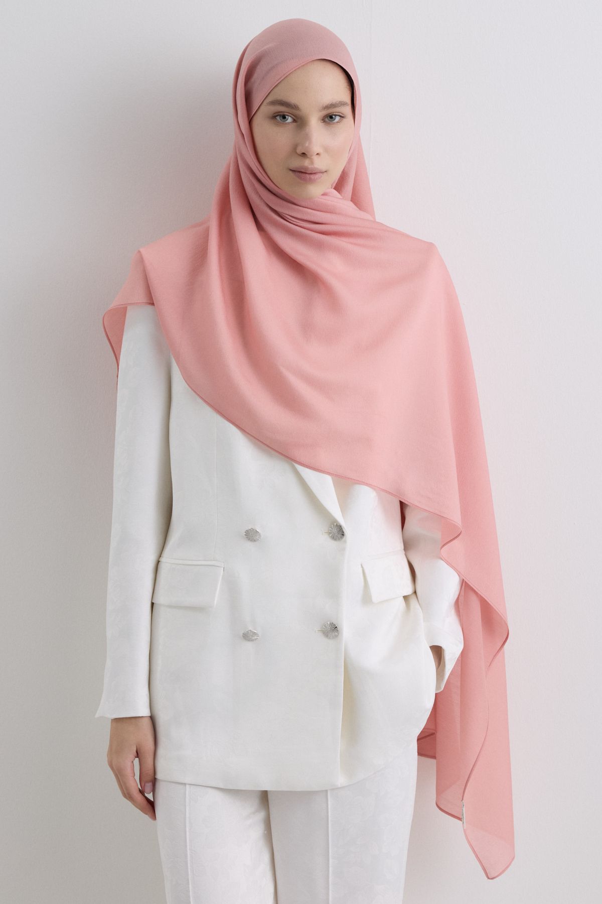FENZA SCARF Paris İpeği Şal - Alabalık