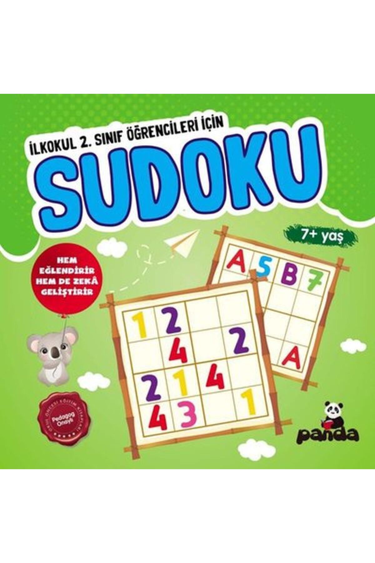 Beyaz Fil Yayınları Sudoku 7+ Yaş - İlkokul 2. Sınıf Öğrencileri İçin
