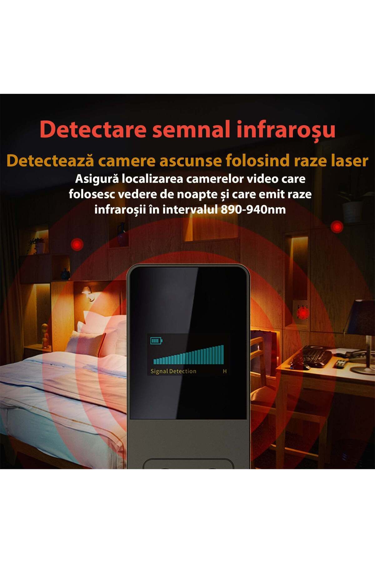 Spionescu-Compact anti-spyware device detector KD60 black 4