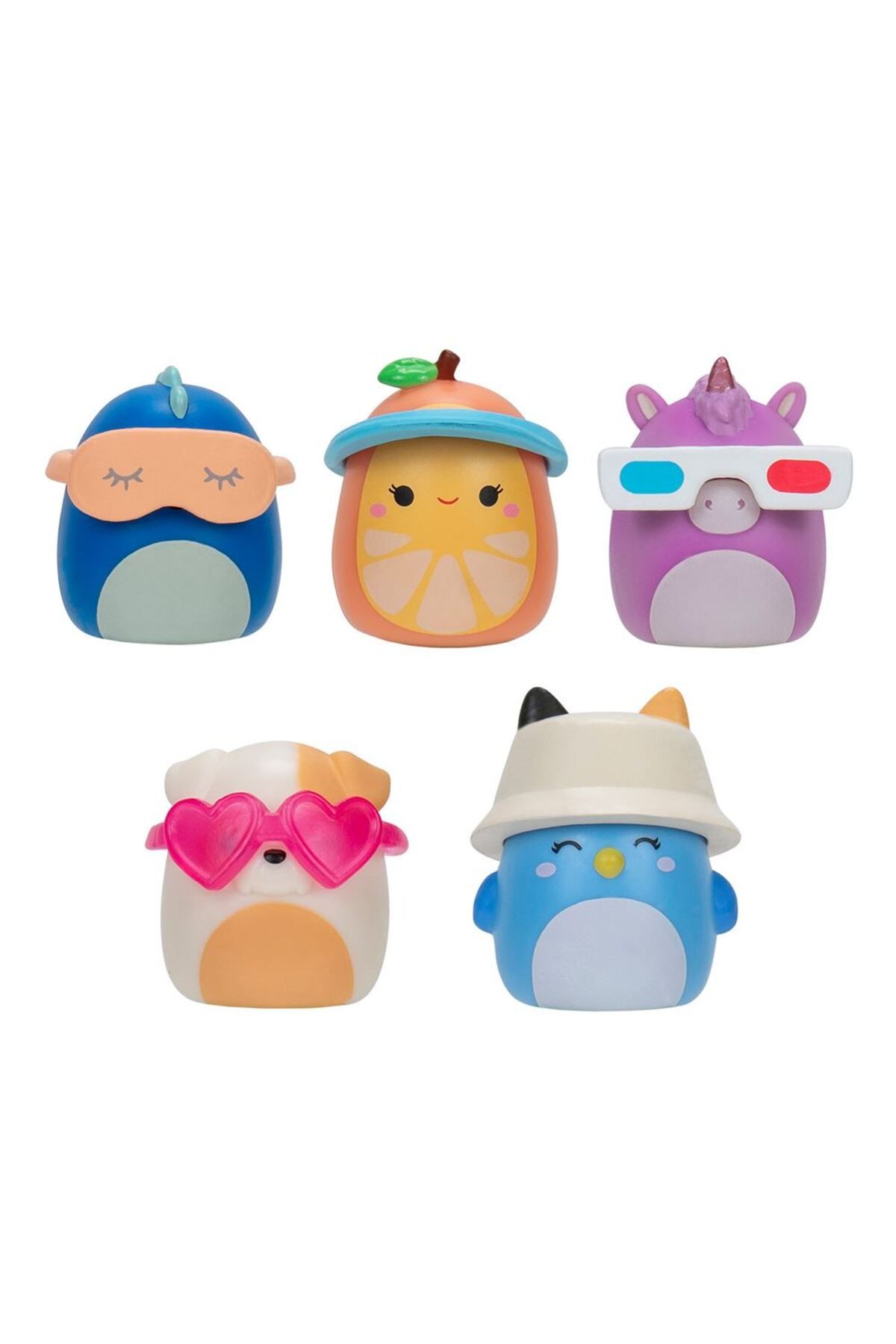 TOYFEST-Squishmallows Mini Squish - a - longs 25 لي شكل + مجموعة حلقات موديل 1 5