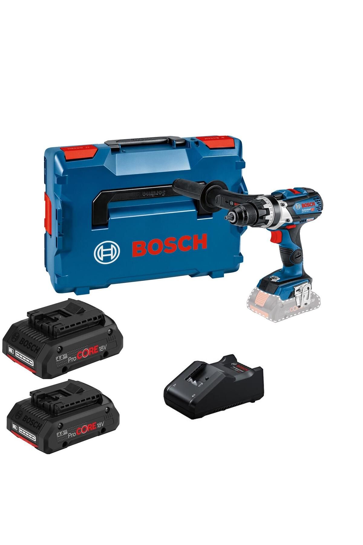 Bosch GSR 18V-110 C 2x4.0Ah Procore Akülü Delme Vidalama Makinesi