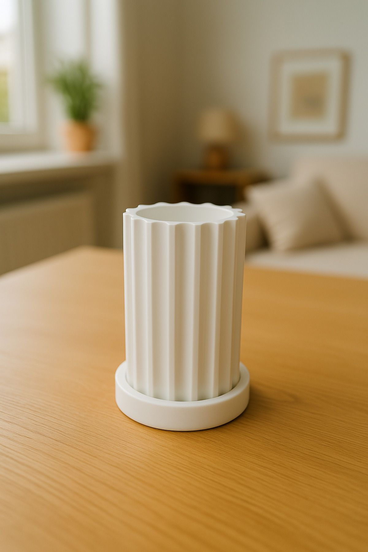 Tomris Maison Minimal Vazo - Dekoratif Masa Üstü Mini Vazo