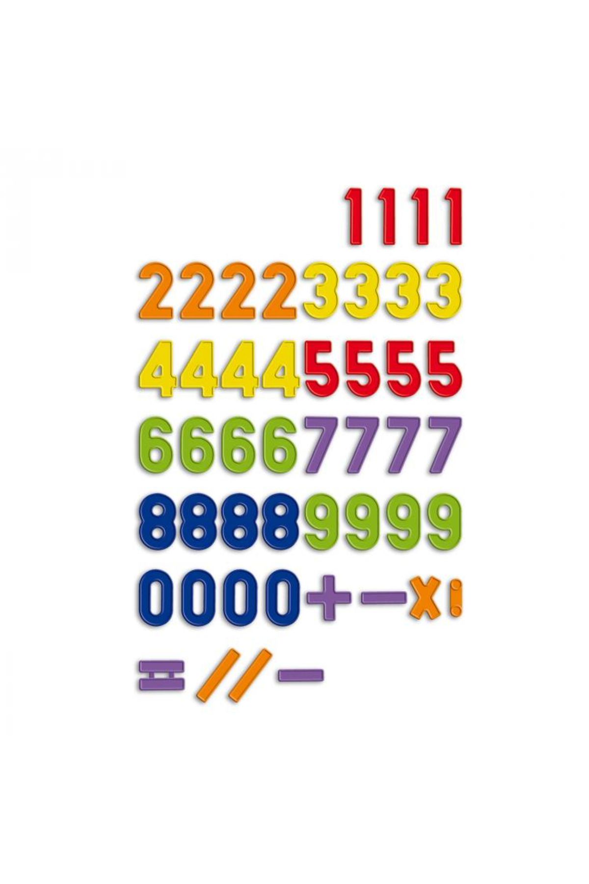 quercetti-Quercetti set of 48 magnetic numbers 3