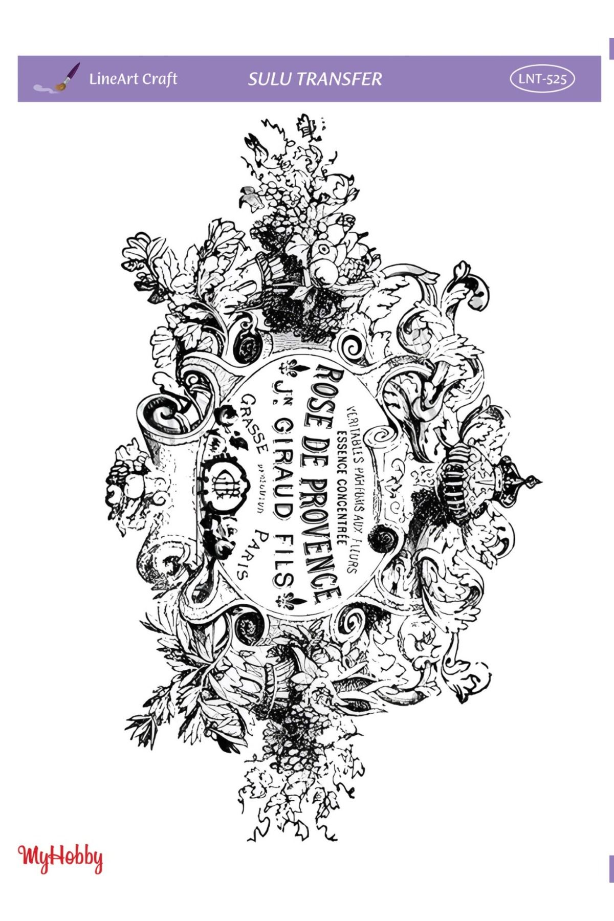 LİNEART Lineart Sulu Transfer No:lnt525 25x35cm