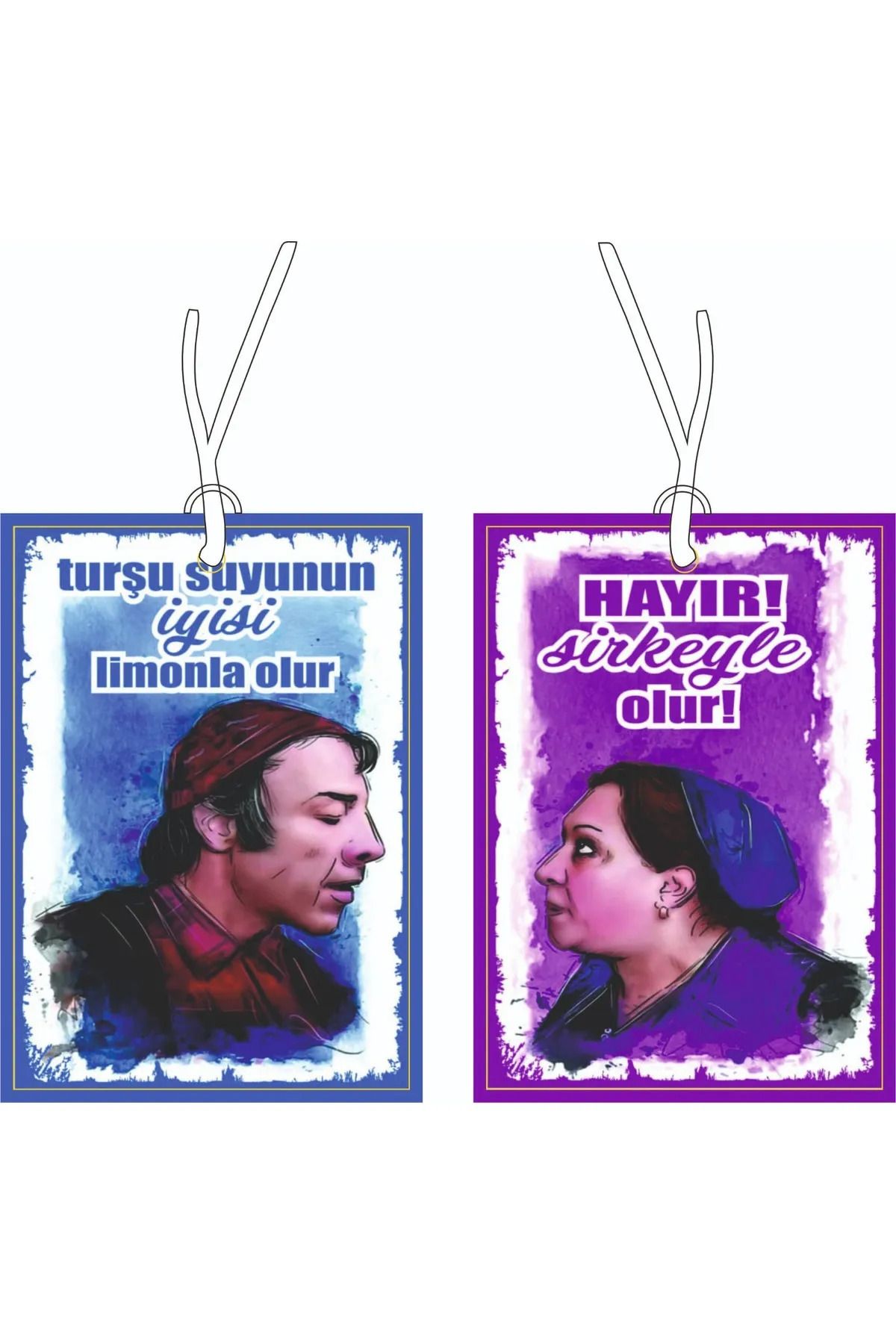 Aura Master Münir Özkul & Adile Naşit Turşu Tasarımlı Dekoratif Oto, Ev, Ofis Kokusu Ve Aksesuarı