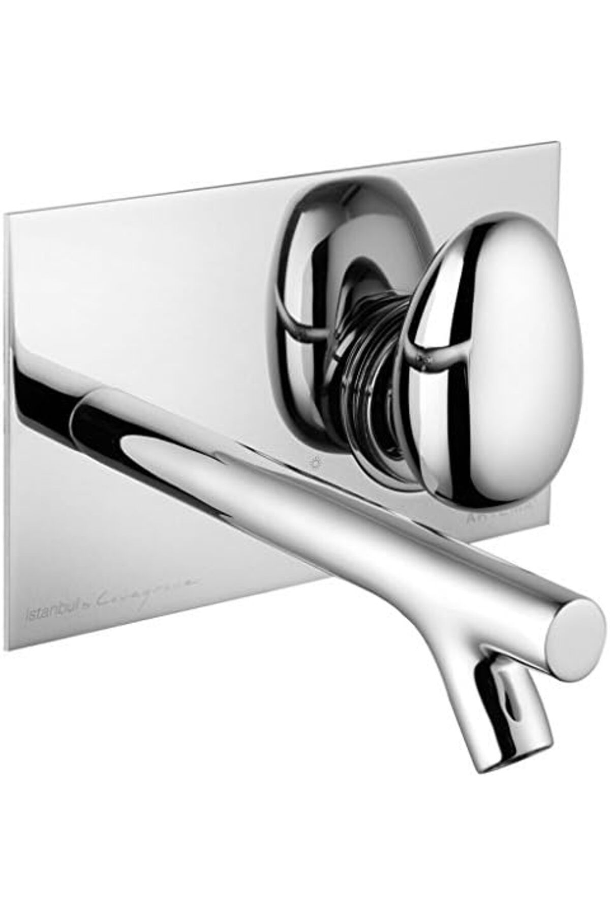 MCreative-Istanbul a42232 built-in sink faucet, surface mounted, chrome 2