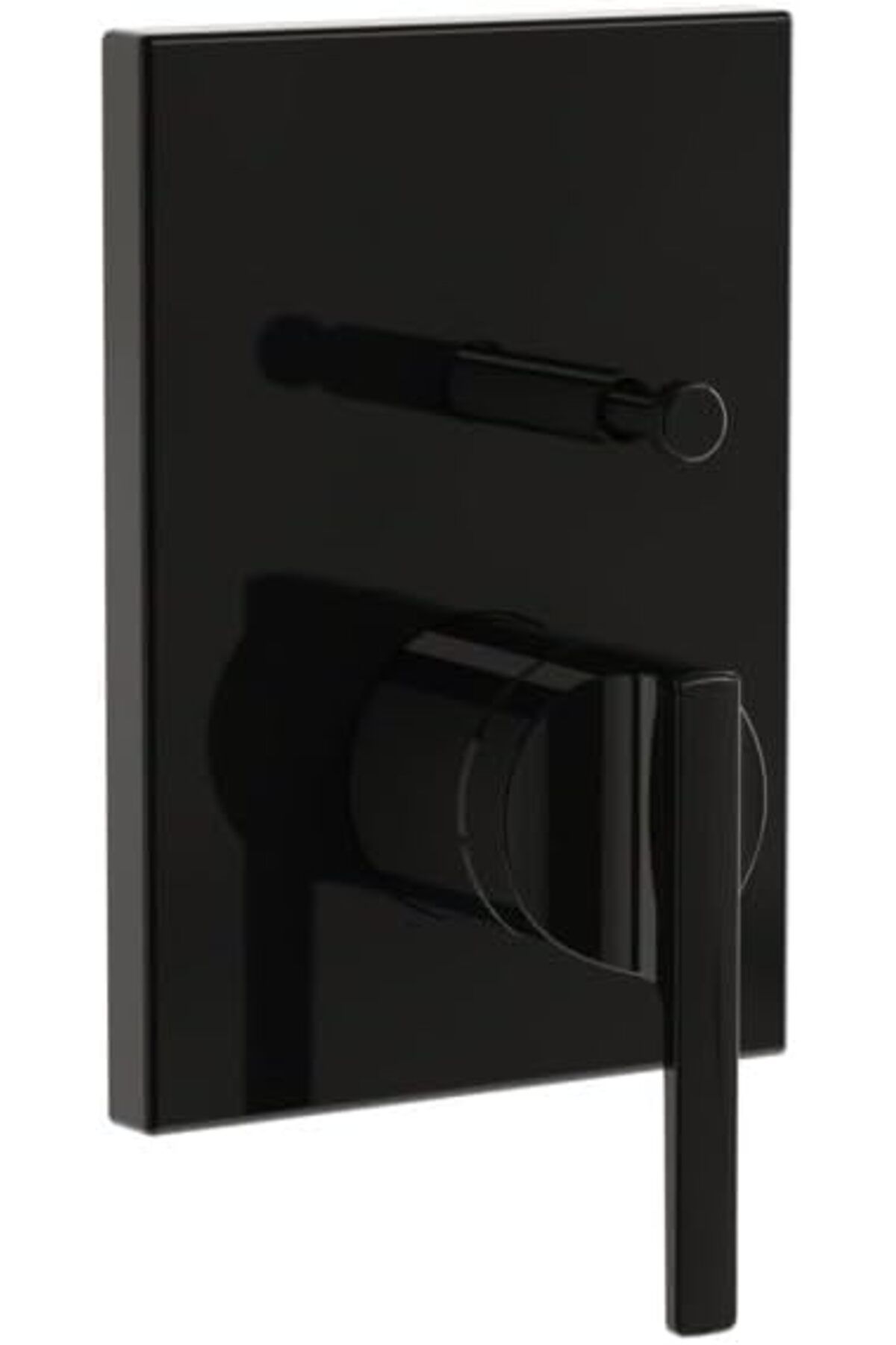 MCreative Suit A4283839 Banyo Bataryası Sıva Üstü Grubu, Parlak Siyah