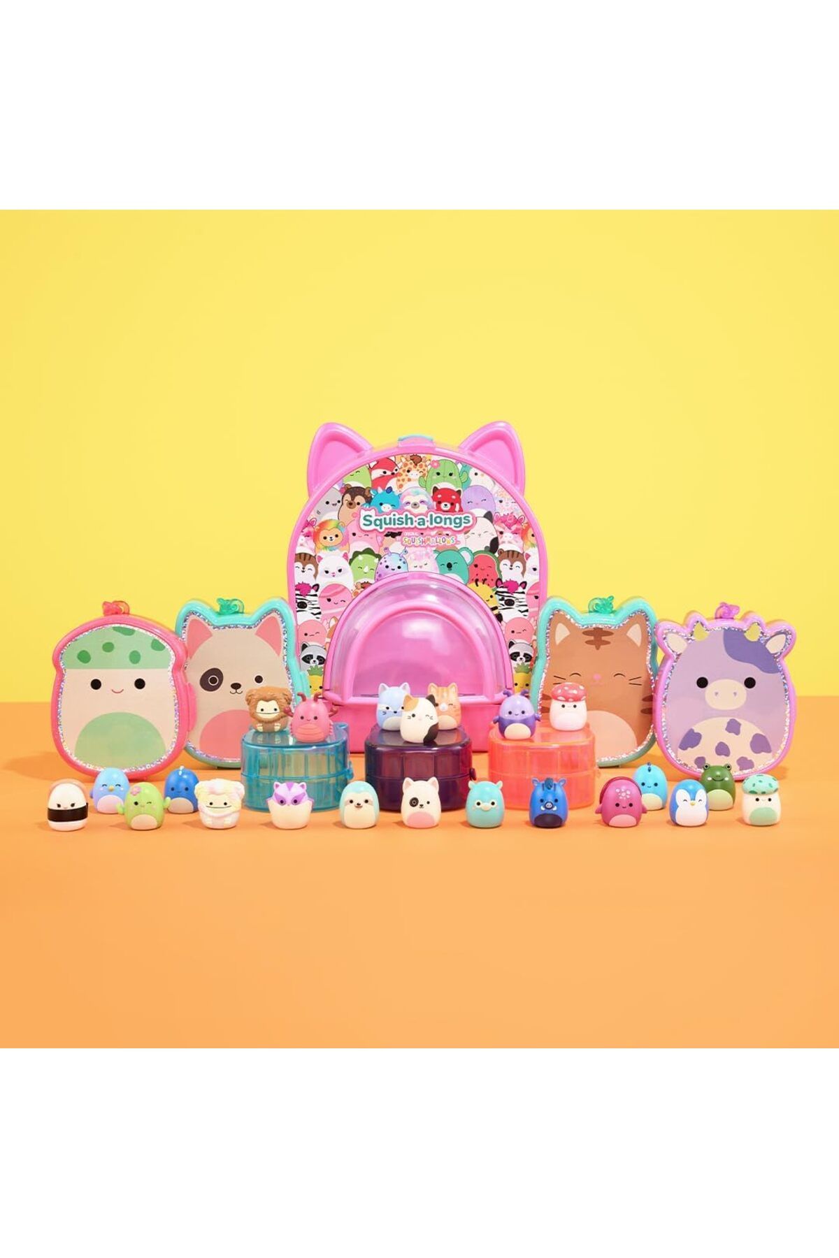 Squishmallows-Squish-A-Longs by Squishmallows 14 Figures Surprise Play Set – Series 1 Original Mini Collection 6