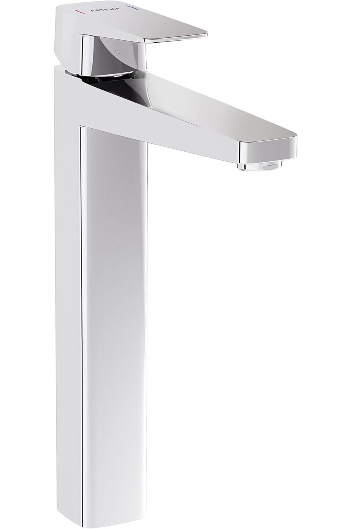 MCreative Root Square A42733 Çanak Lavabo Bataryası, Krom