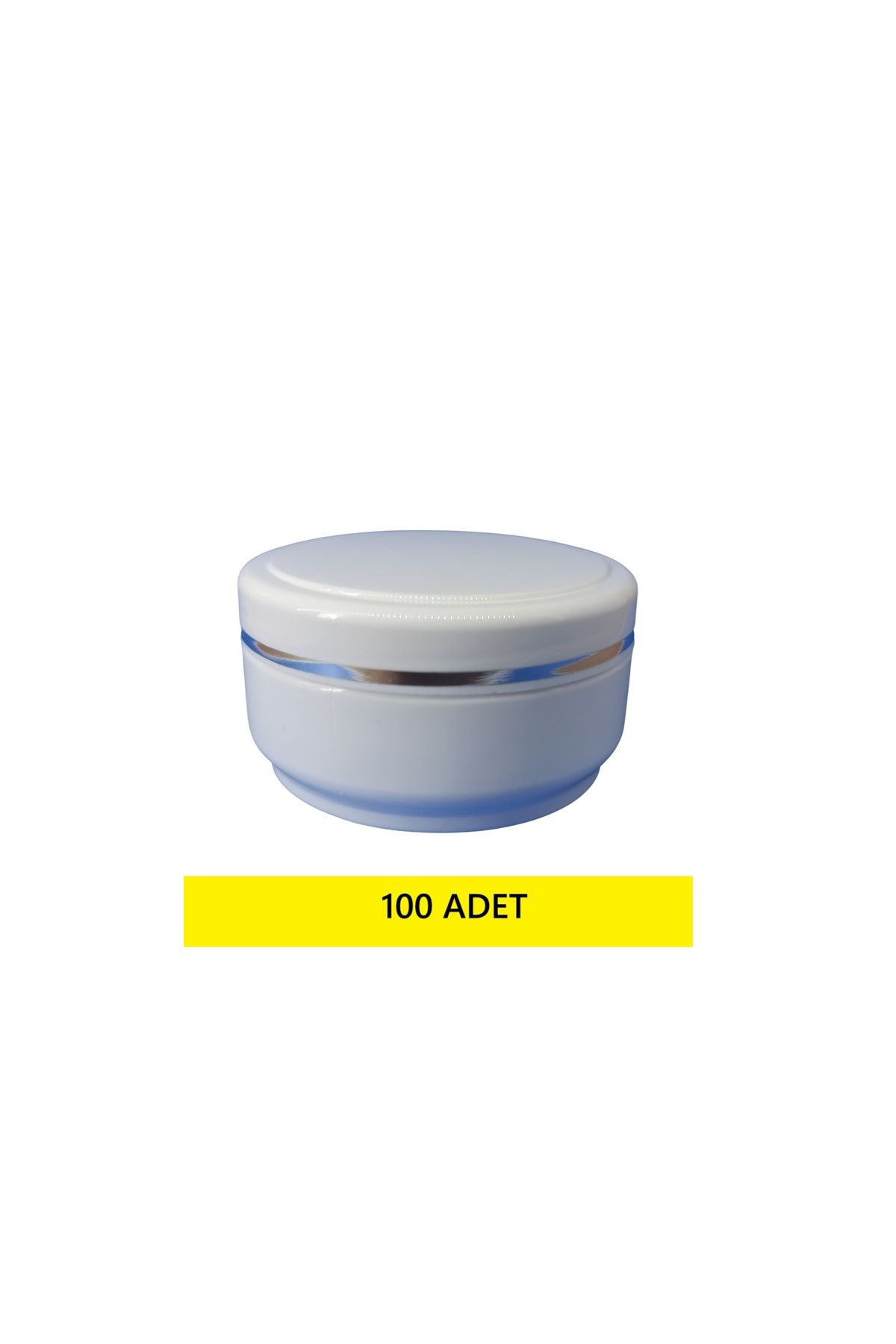demethome 30 Ml Boş Pomat-krem-kozmetik Kutusu 30 cc Plastik Krem Kavanozu 1-5-10-25-50-100-250 Adet Şeçenekli