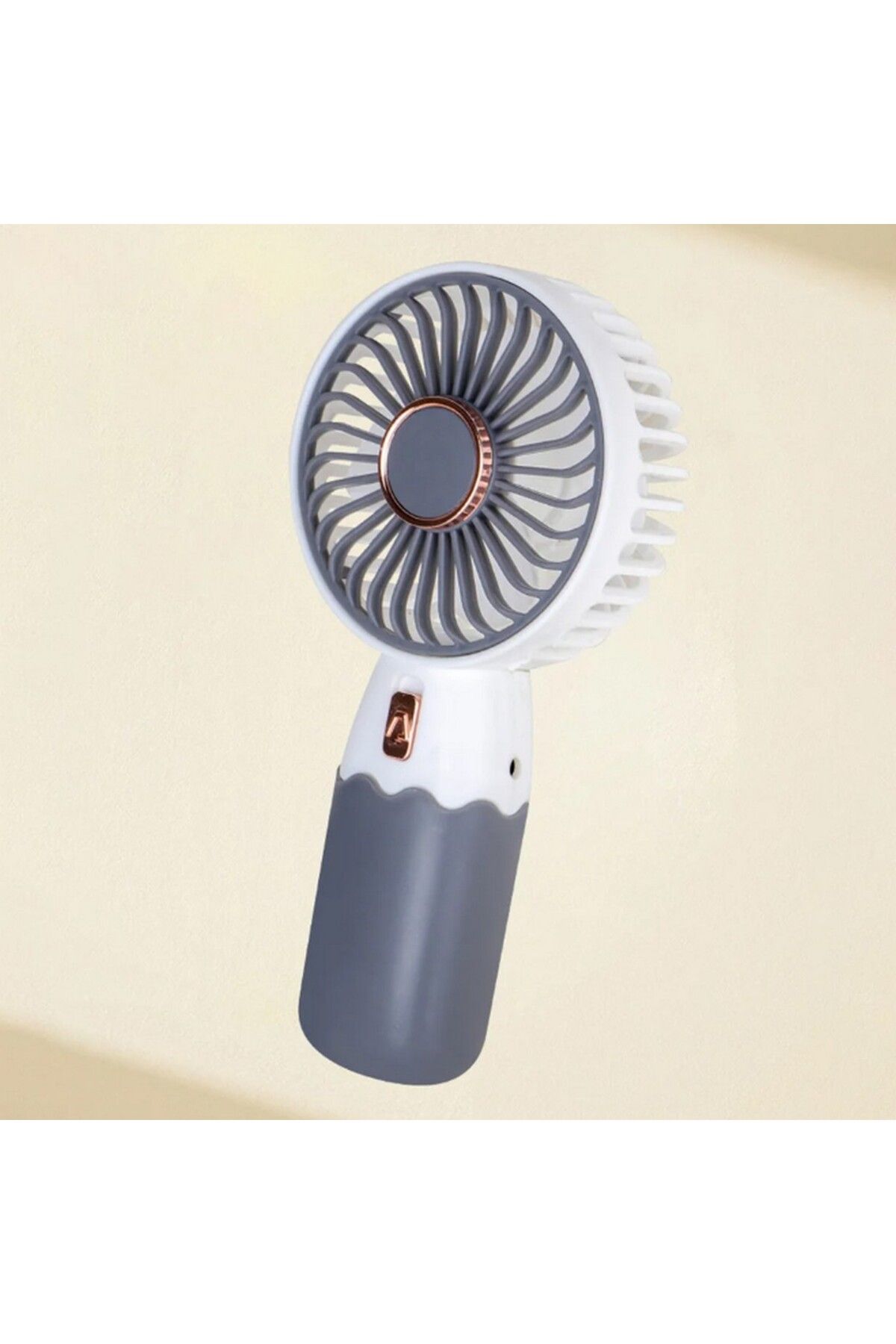 Monte Lua Taşınabilir Elle Tutulabilir, Şarjlı Masa ve El Fanı Vantilatör, Telefon Standlı Mini Fan, 16*8 cm,