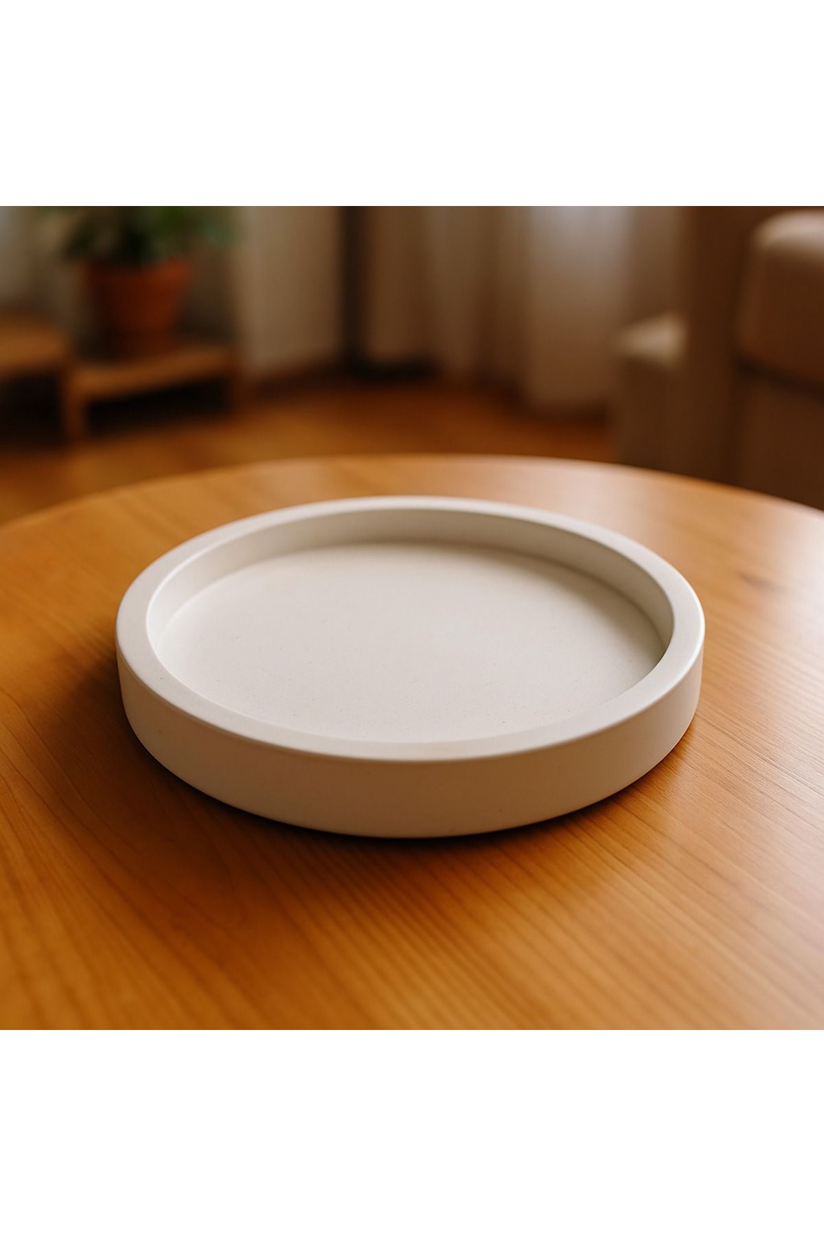 Tomris Maison Minimal Vazo - Dekoratif Masa Üstü Mini Tabak