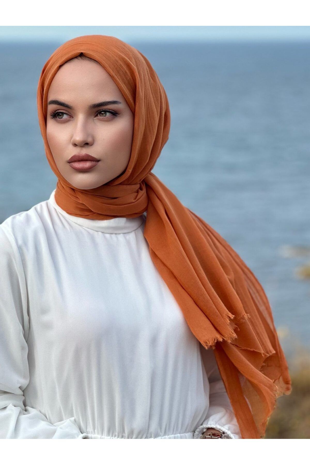 Arwella Dünya'nın En Rahat Dubai Şalı - Kiremit