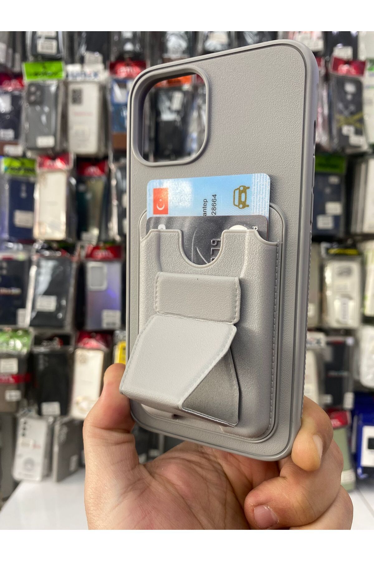 Soffany İPHONE 11 STAND DERİ KART KILIF
