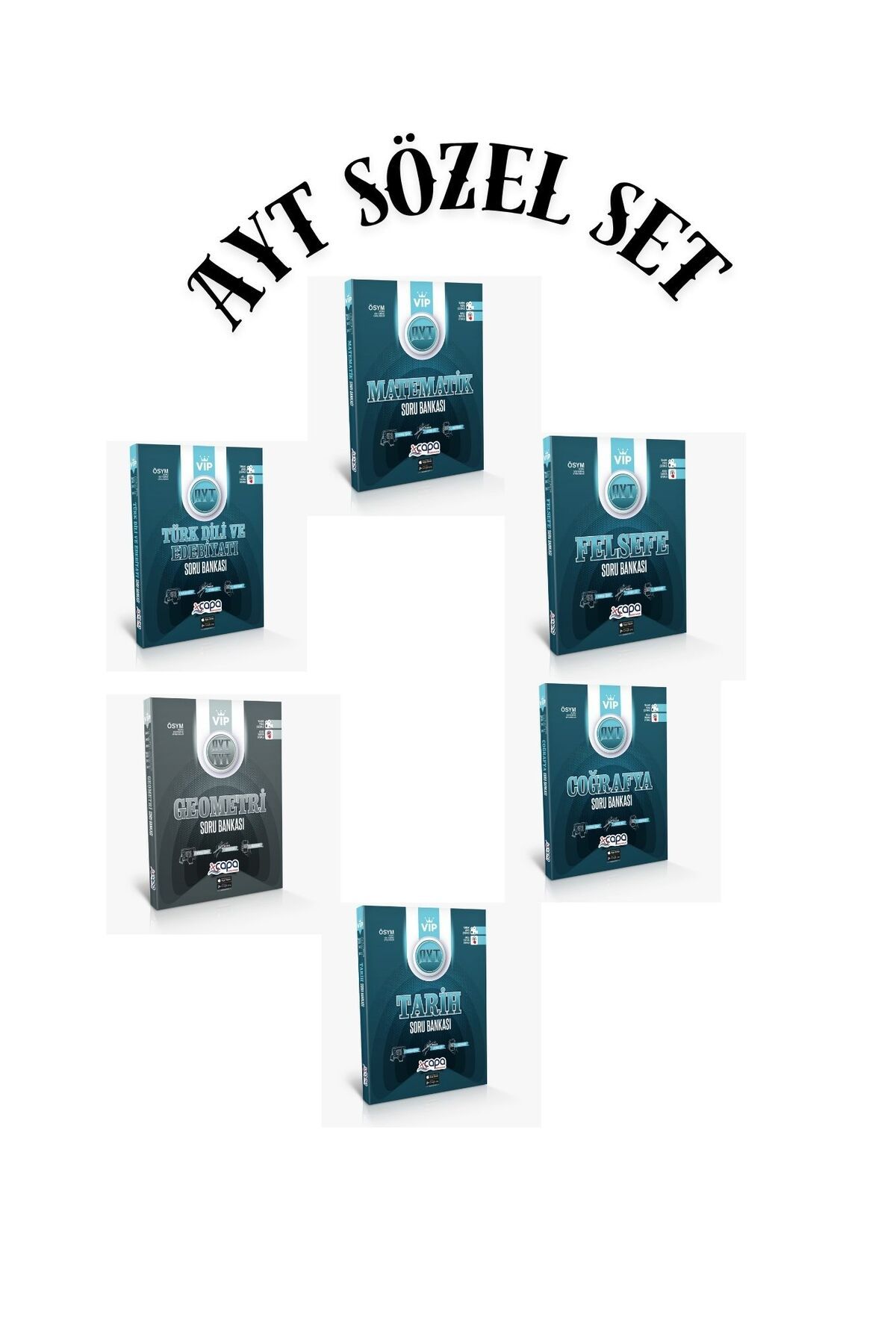 ÇAPA YAYINLARI Çapa Yayınları AYT sözel set