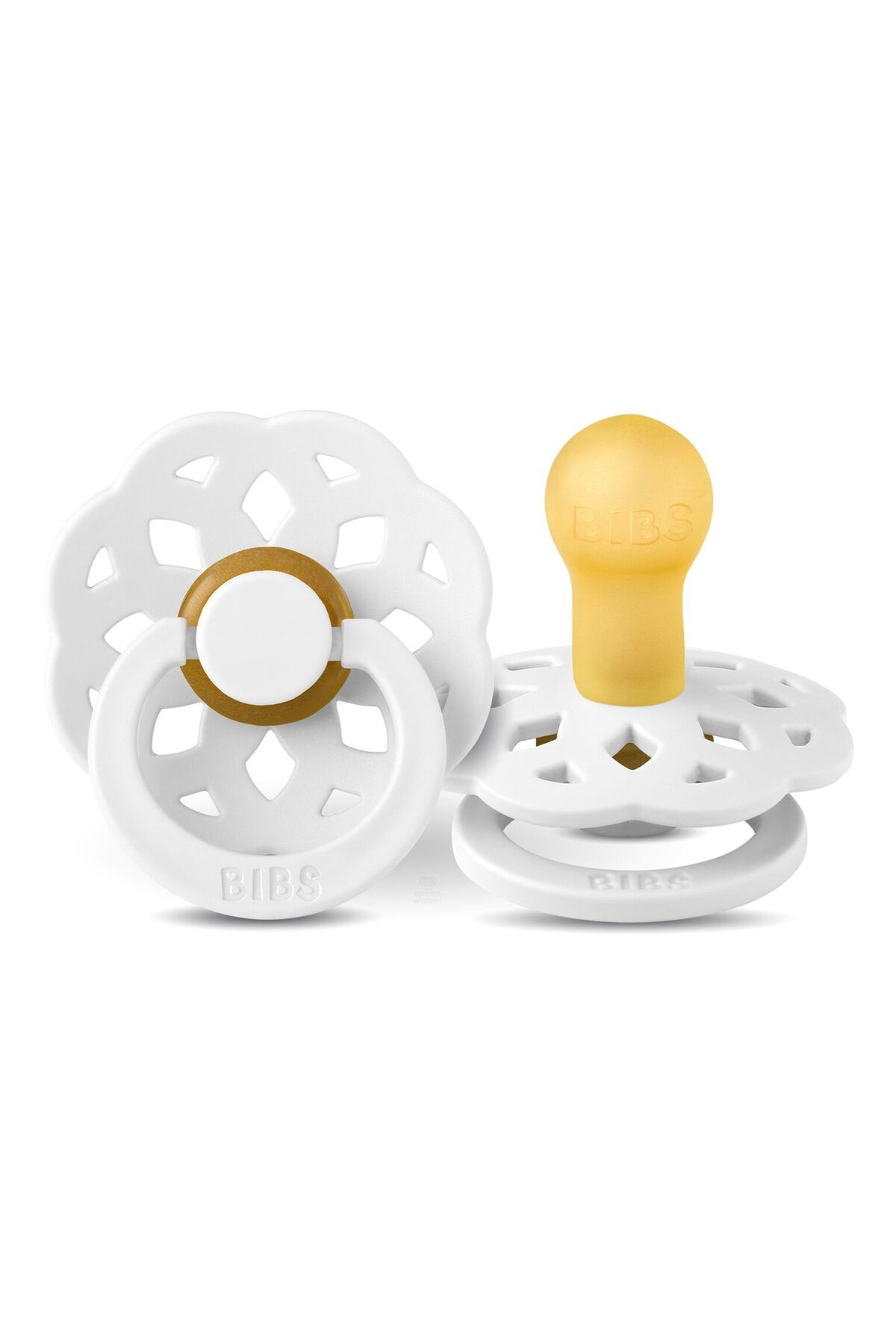 TYYLİ Bibs Boheme Kauçuk Emzik 0-6 Ay White