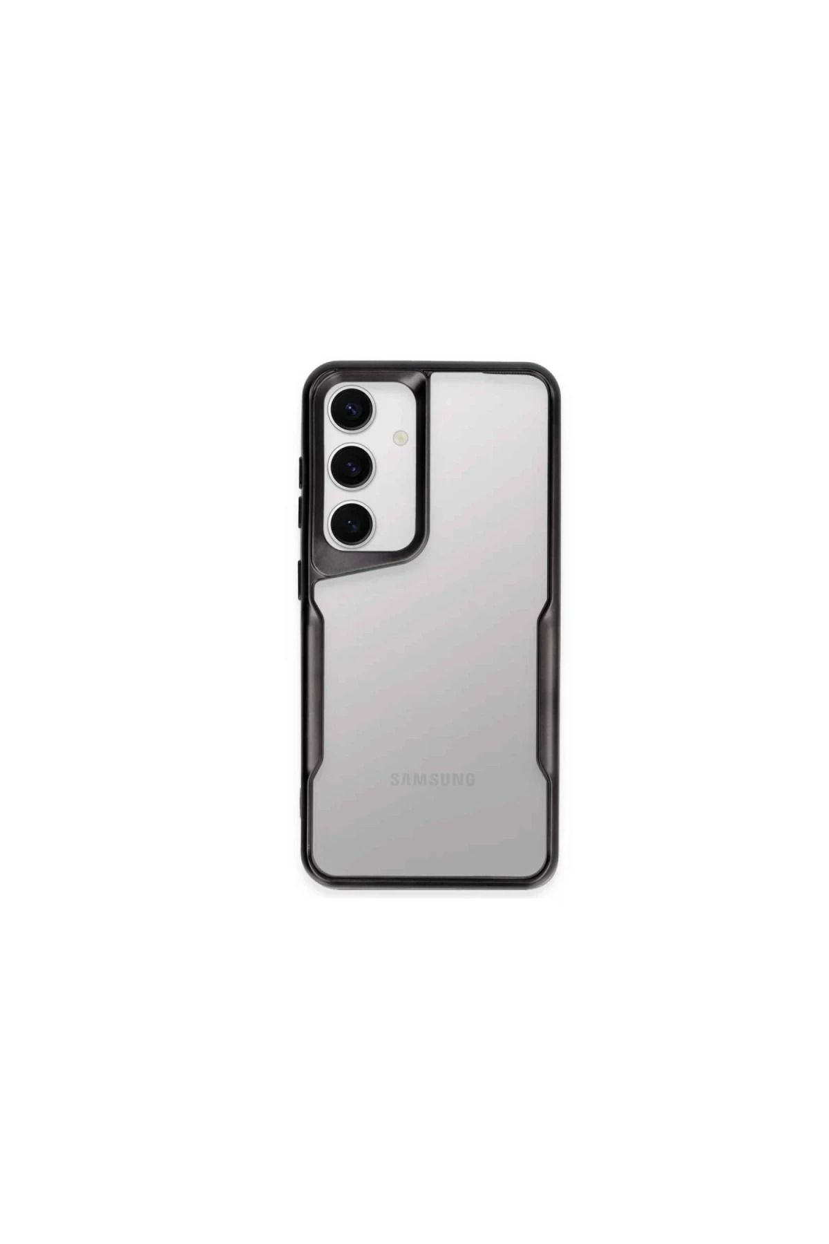 Toptan Bulurum Samsung Galaxy A25 5G Kılıf Boyi Silikon Kapak - Siyah