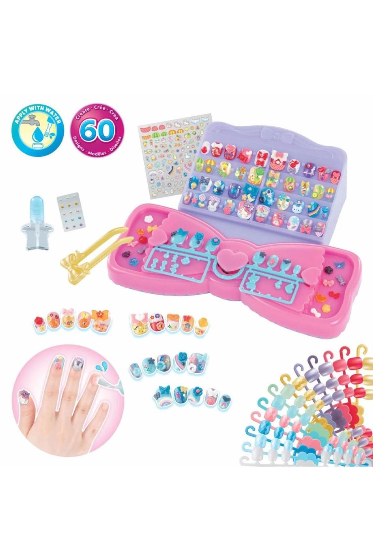NW NessiWorld Nessiworld 35027 AquaBeads Tasarla ve Sergile Tırnak Atölyesi +4 yaş