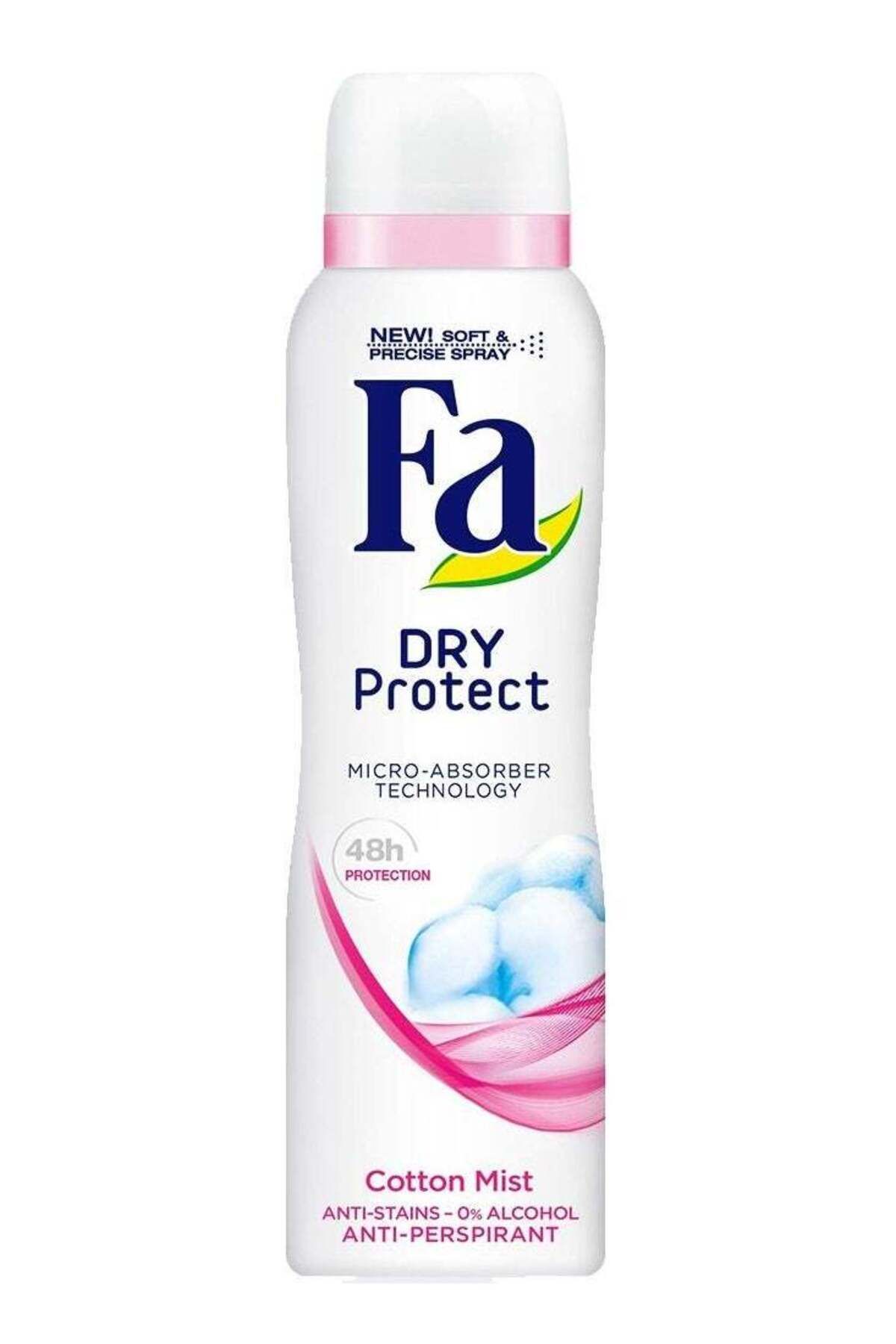 Fa-Dry Protect Cotton Mist antiperspirant deodorant spray for women, 150ml 1