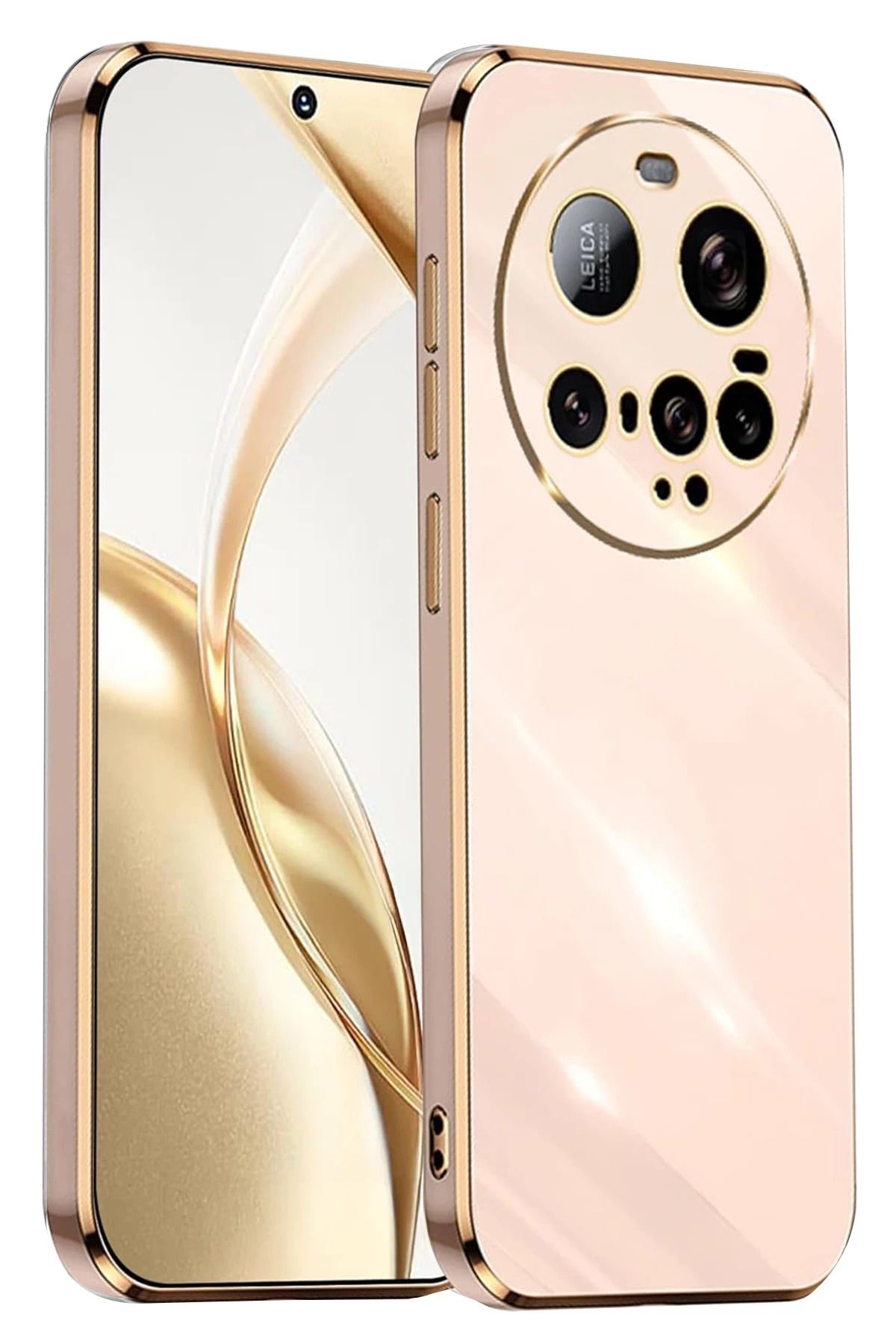 CepteToptan Xiaomi Mi 15 Ultra Kılıf Volet Silikon - Pembe