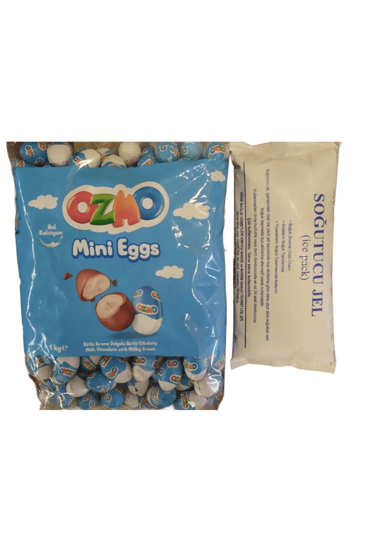 Şölen Şölen Ozmo Mini Eggs 1 KG Buz Aküsü İle Gönderim