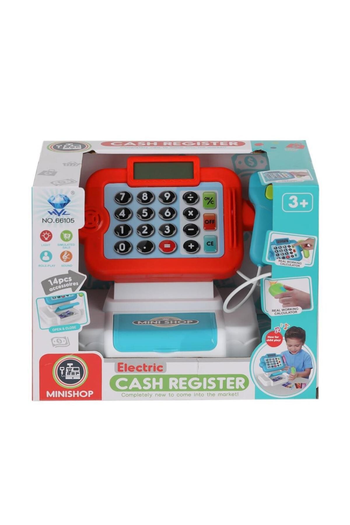 NW NessiWorld Nessiworld 66105 Sesli ve Işıklı Yazar Kasa -Prestij Oyuncak