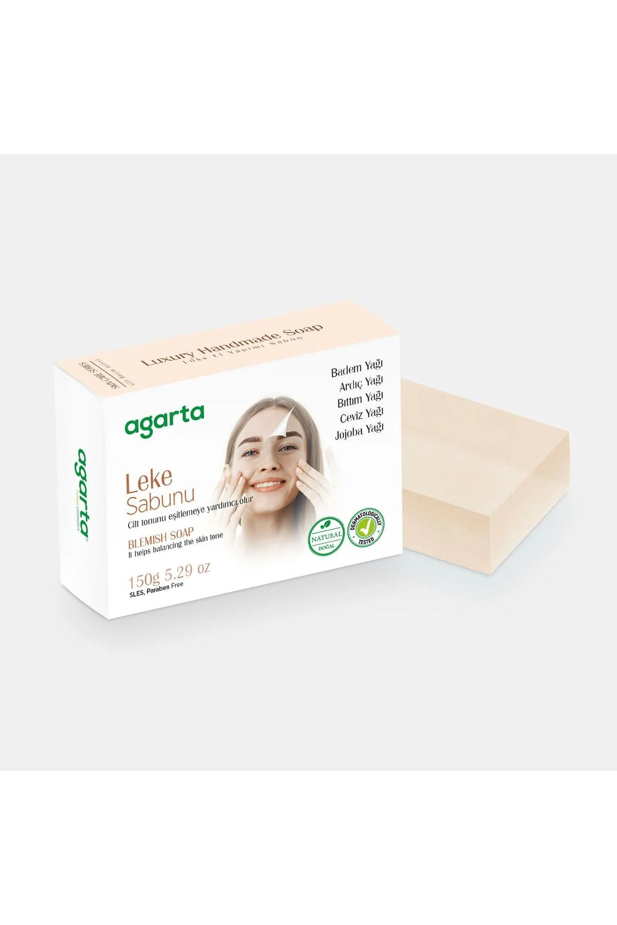 TYYLİ Agarta Cilt Bakım Sabunu 150 Gr Leke