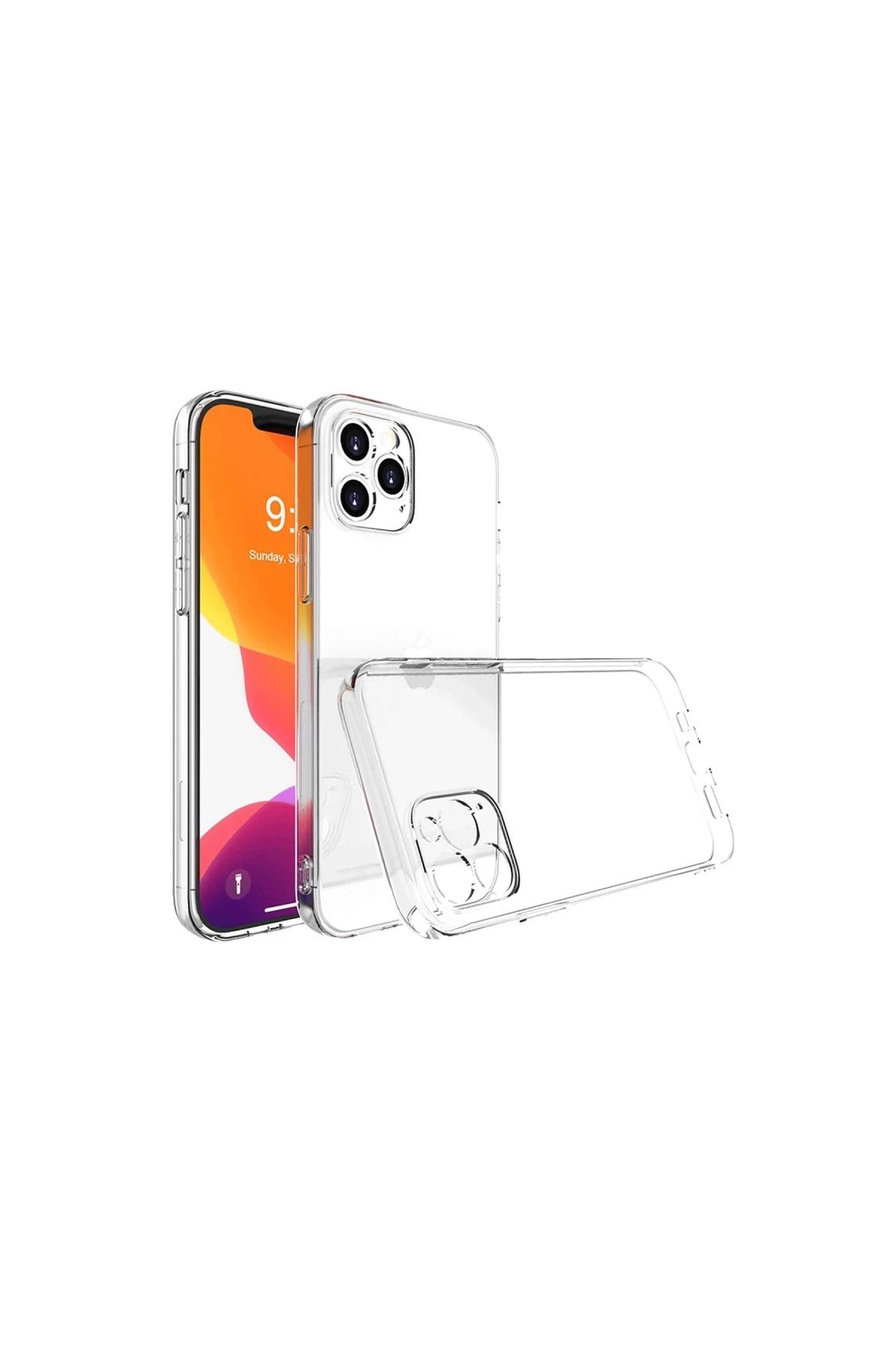Toptan Bulurum iPhone 16 Pro Kılıf Lüx Şeffaf Silikon