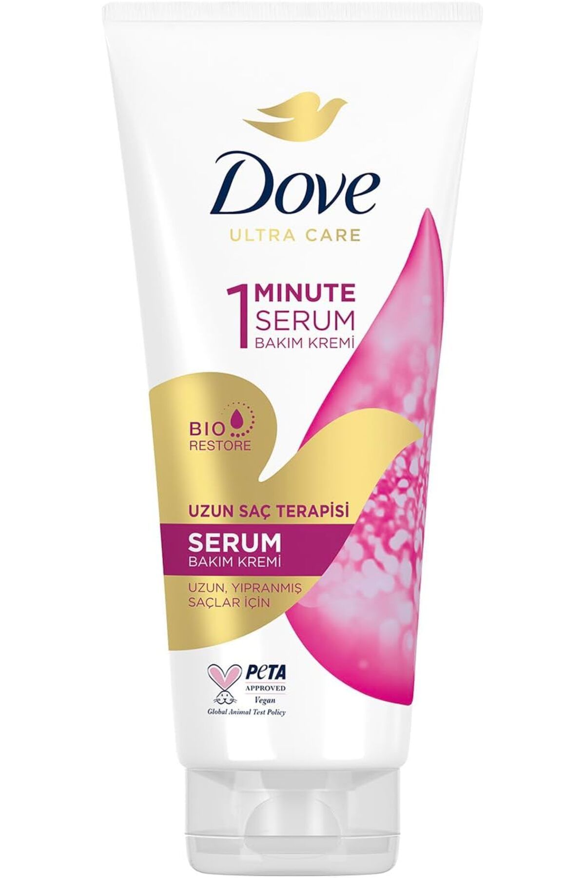DOVELED Dove Uzun Saç Terapisi 1 Min Süper Saç Bakım Kremi (170 ml)