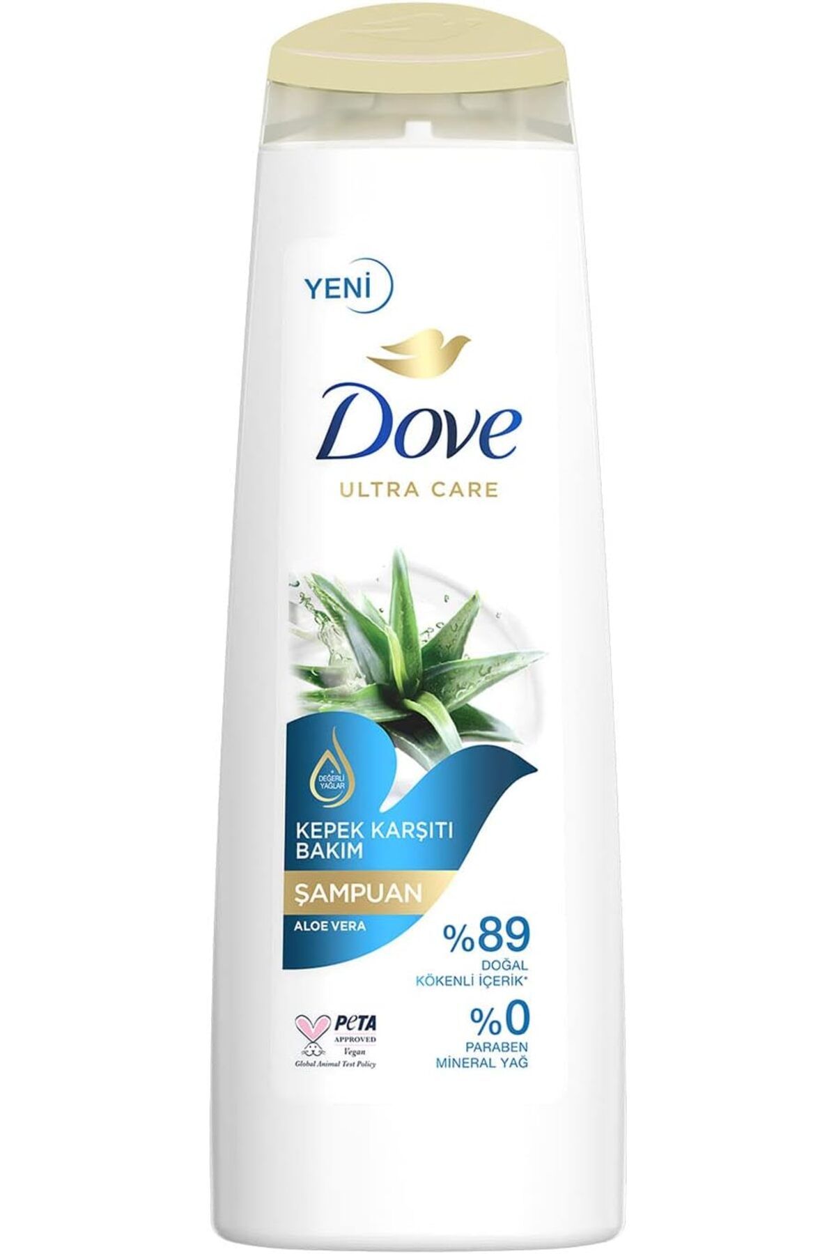 DOVELED Dove Ultra Care Saç Bakım Şampuanı Kepek Karşıtı Bakım Aloe Vera 400 ml