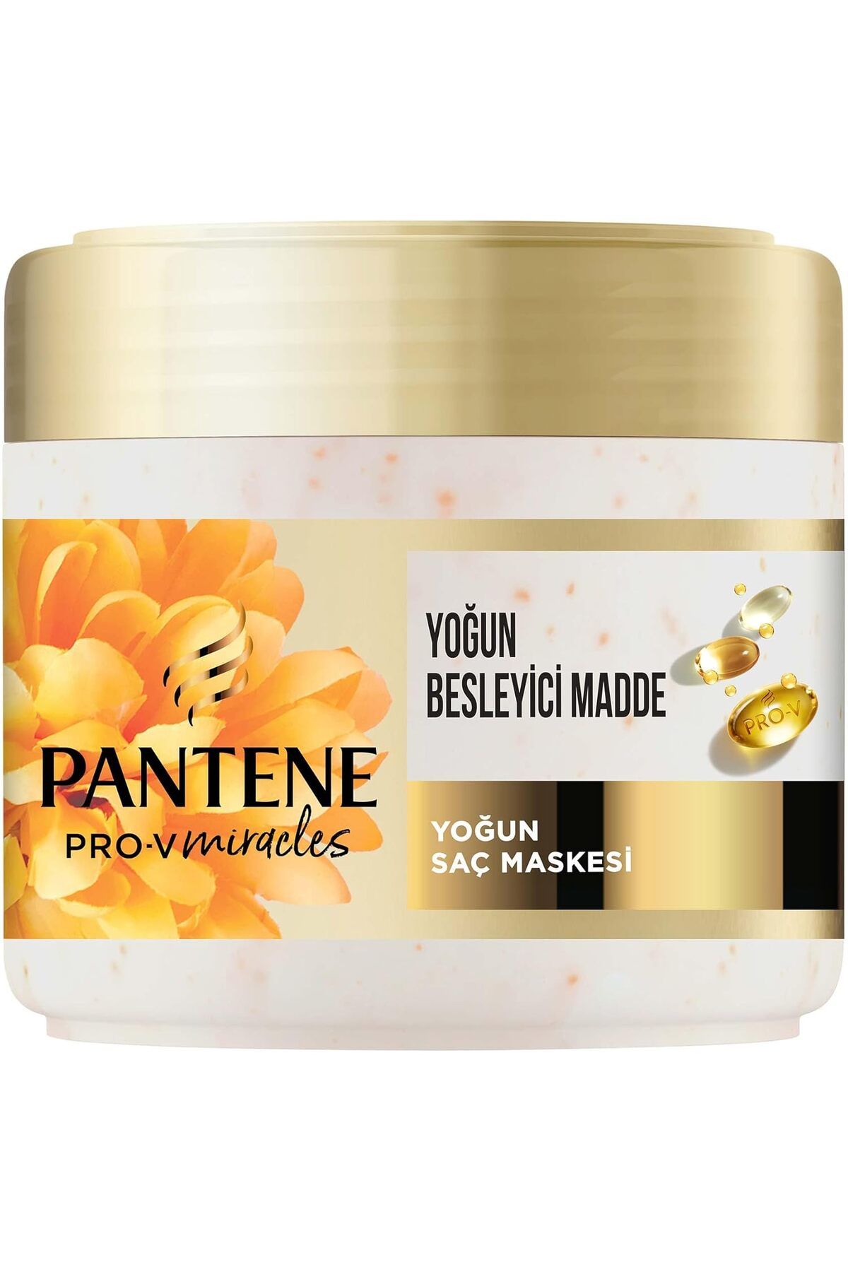 Pantene PRO-V Miracles Frizz No More Elektriklenme Karşıtı Maske Kuru ve Kıvırcık Saçlar İçin 300 ml