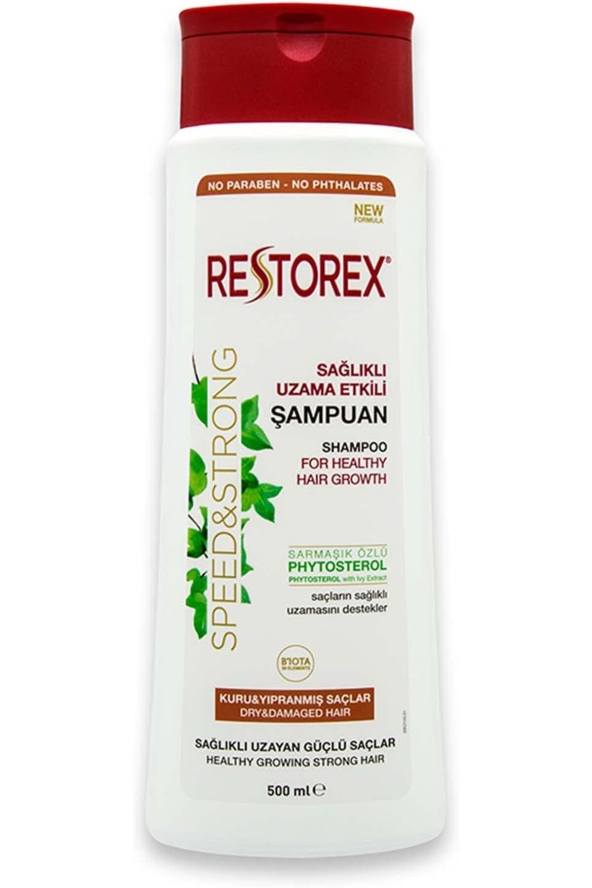 REX Restorex Kuru & Yıpranmış Saçlar İçin Şampuan 500 ml