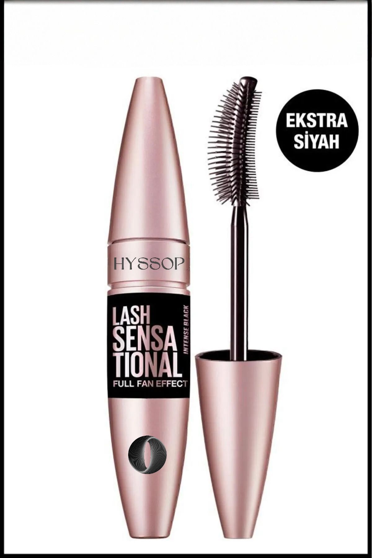 HYSSOP Lash Sensational Yelpaze Etkili Intense Siyah Maskara - Ekstra Black
